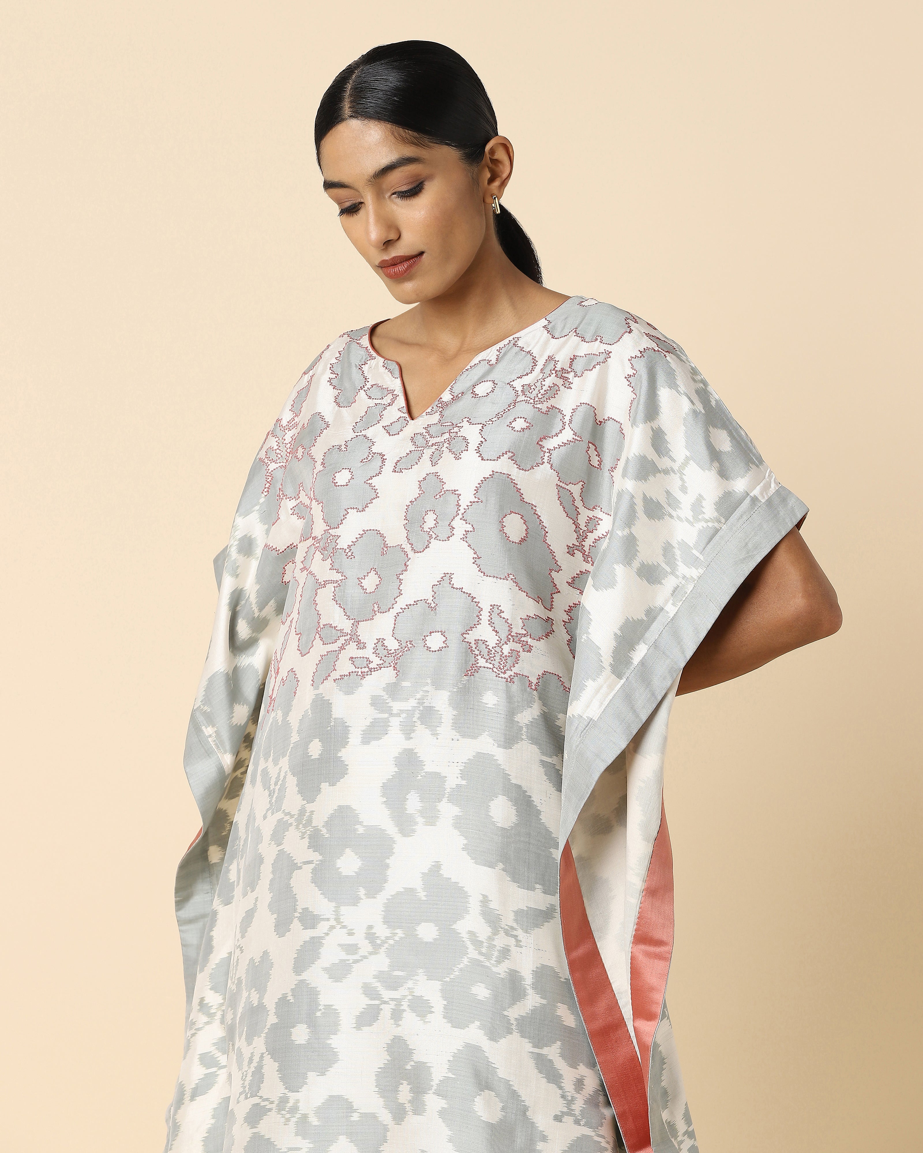 Camara Banarasi Tanchoi Silk Women's Kurta