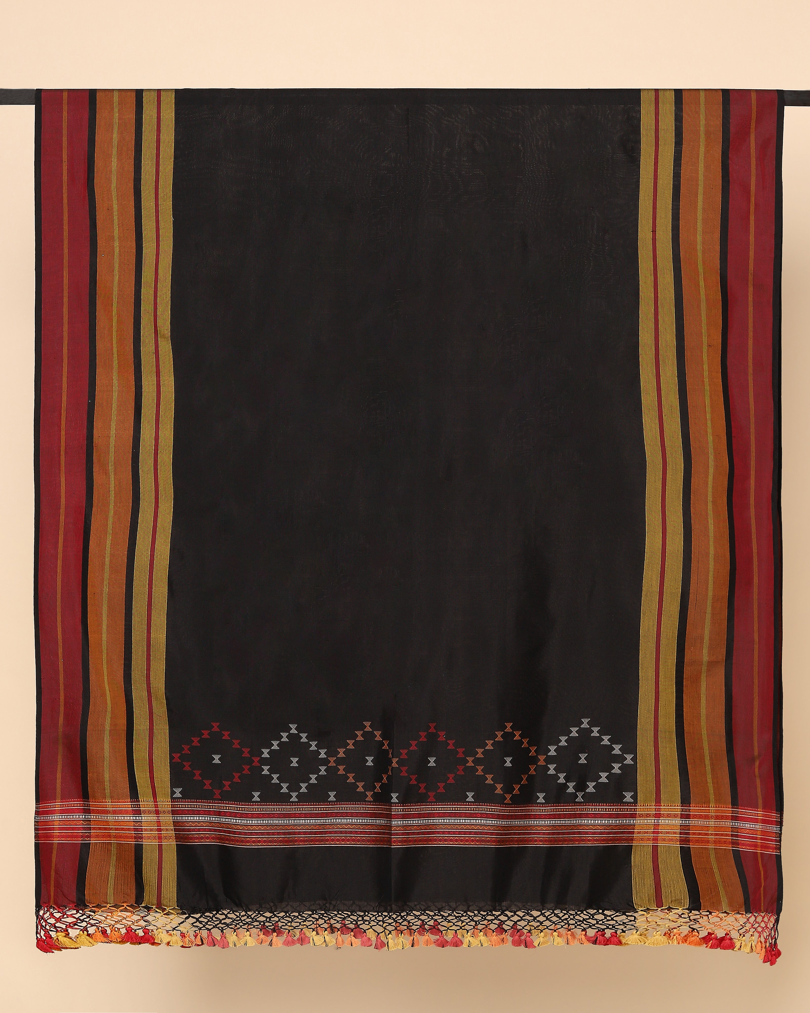 Kalei Bhujodi Extra Weft Cotton Silk Dupatta