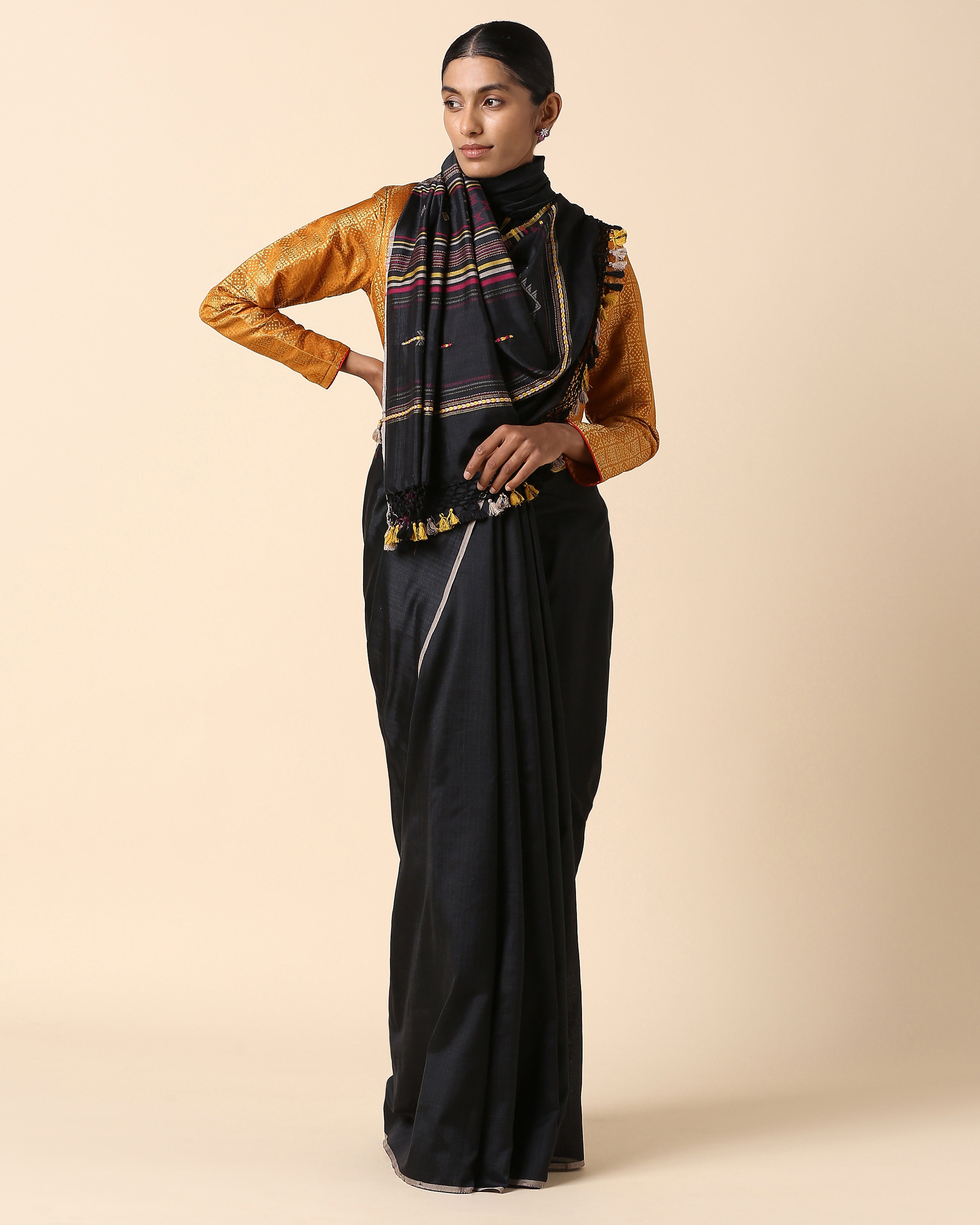 Camilo Bhujodi Extra Weft Cotton Silk Saree