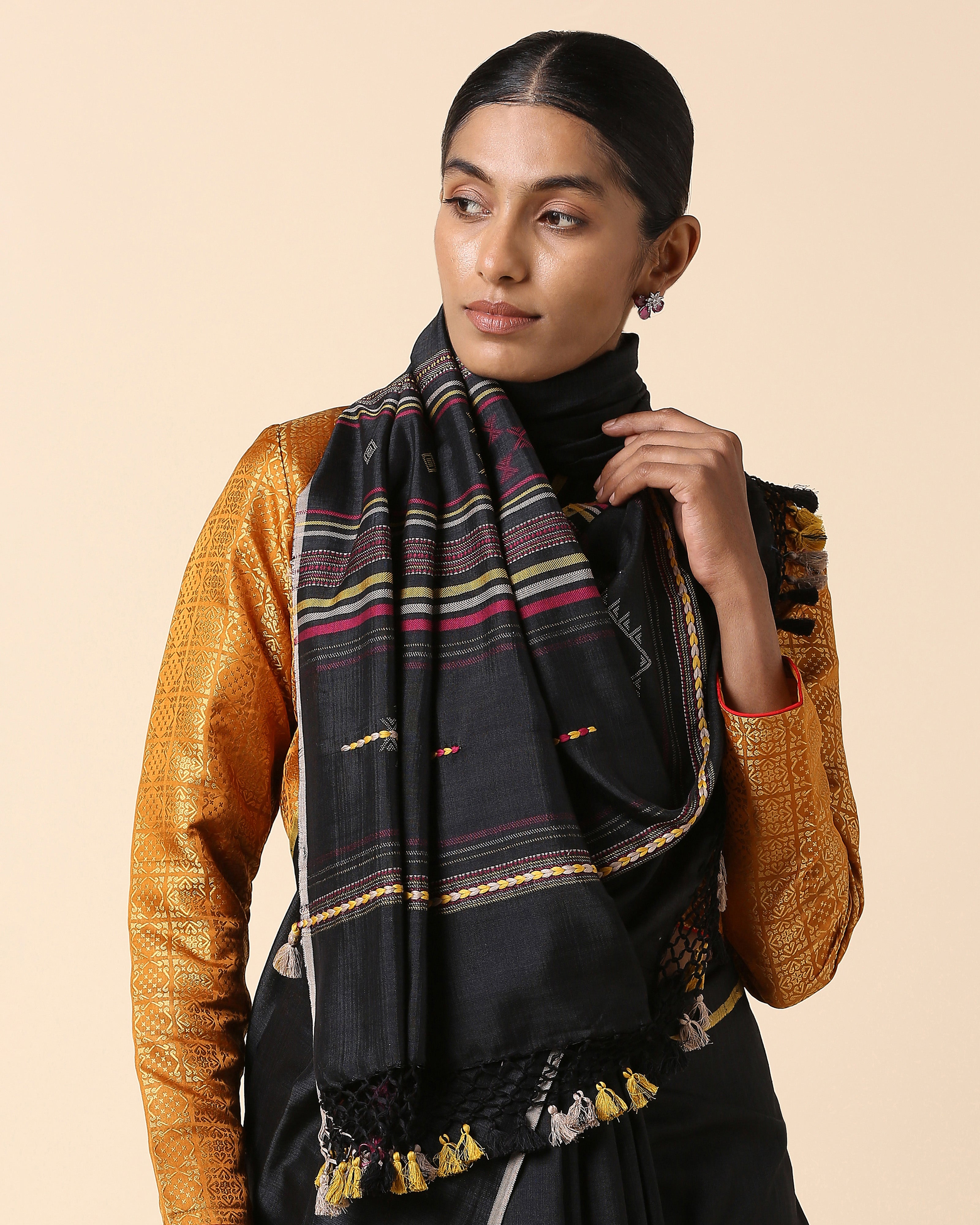 Camilo Bhujodi Extra Weft Cotton Silk Saree