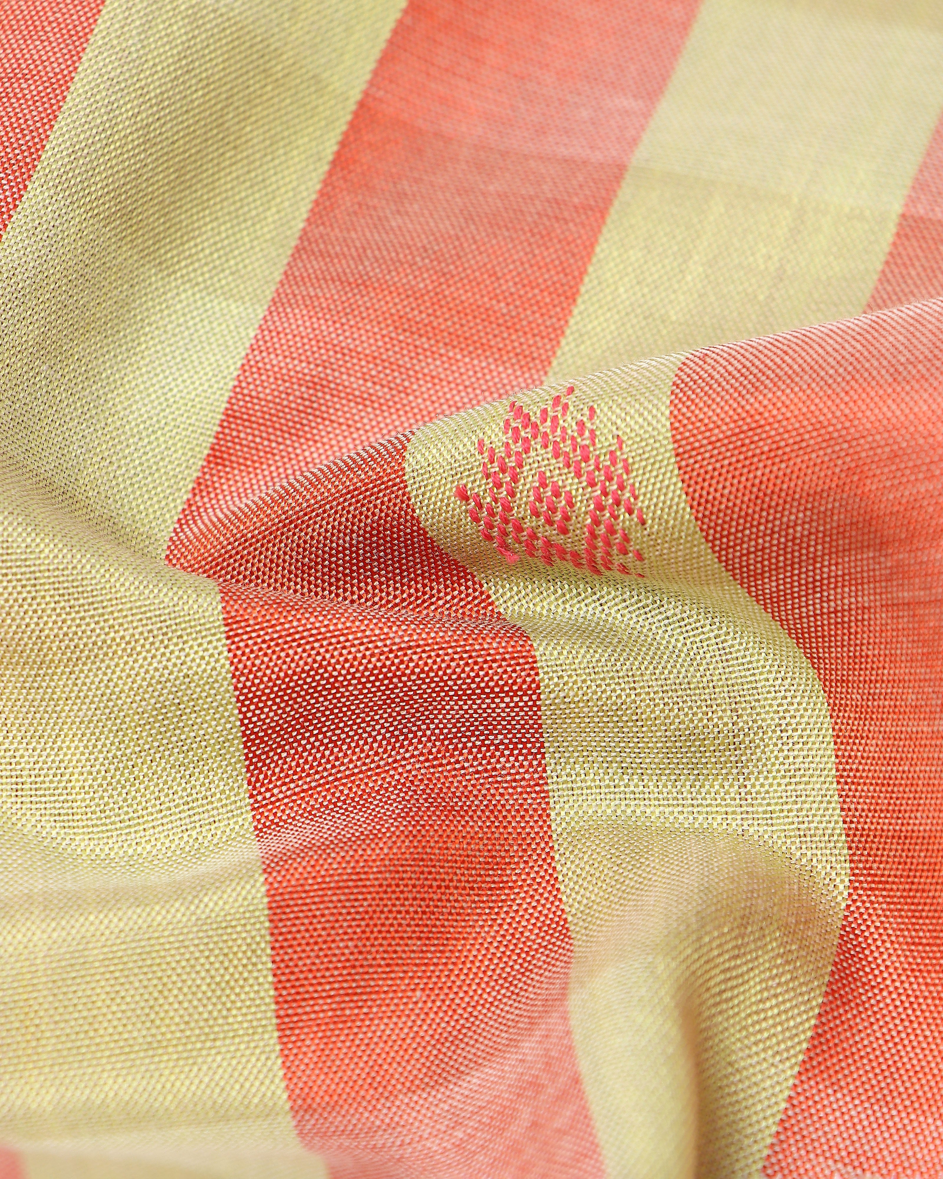 Gyasi Bhujodi Extra Weft Cotton Saree