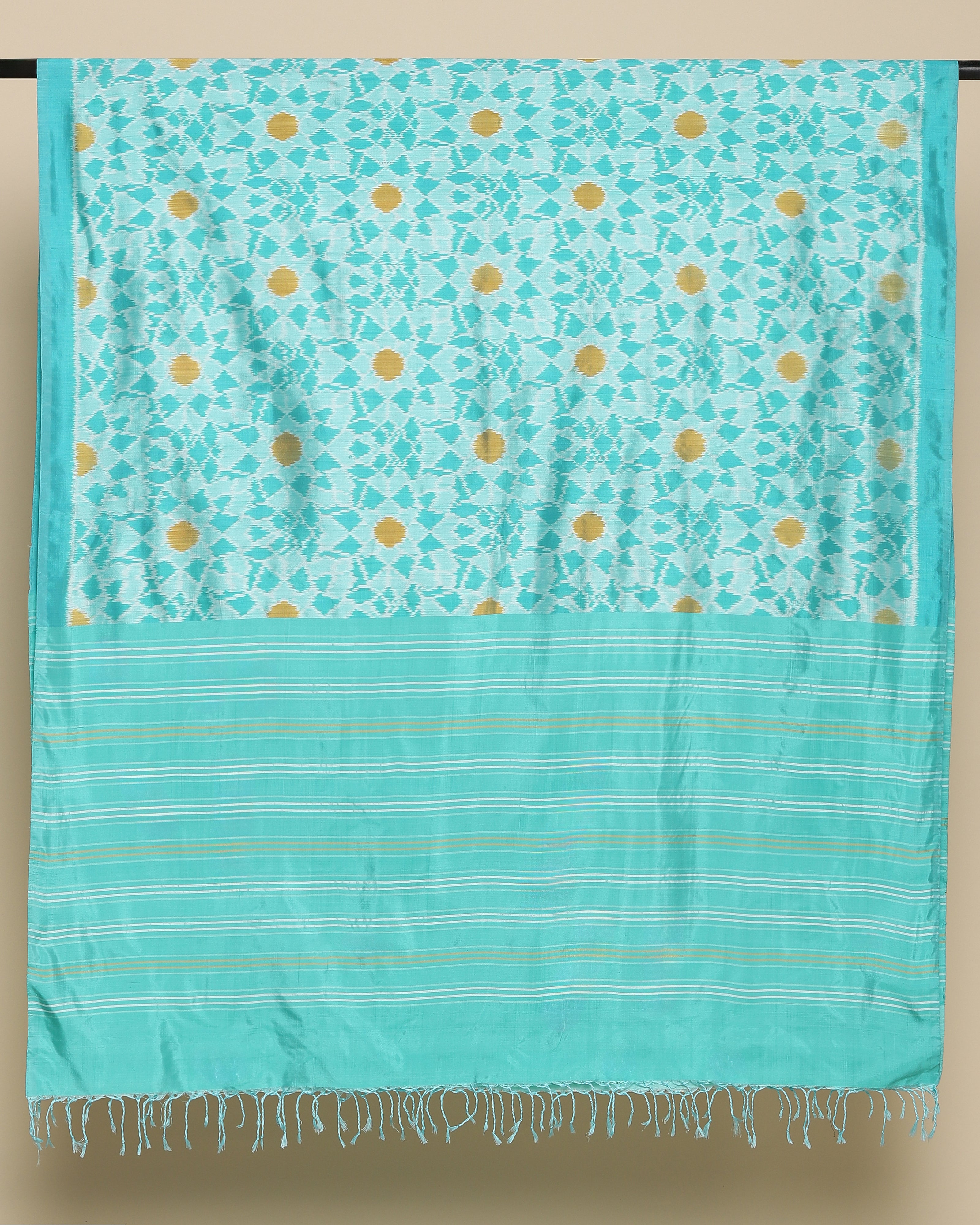 Rimani Weft Ikat Silk Dupatta