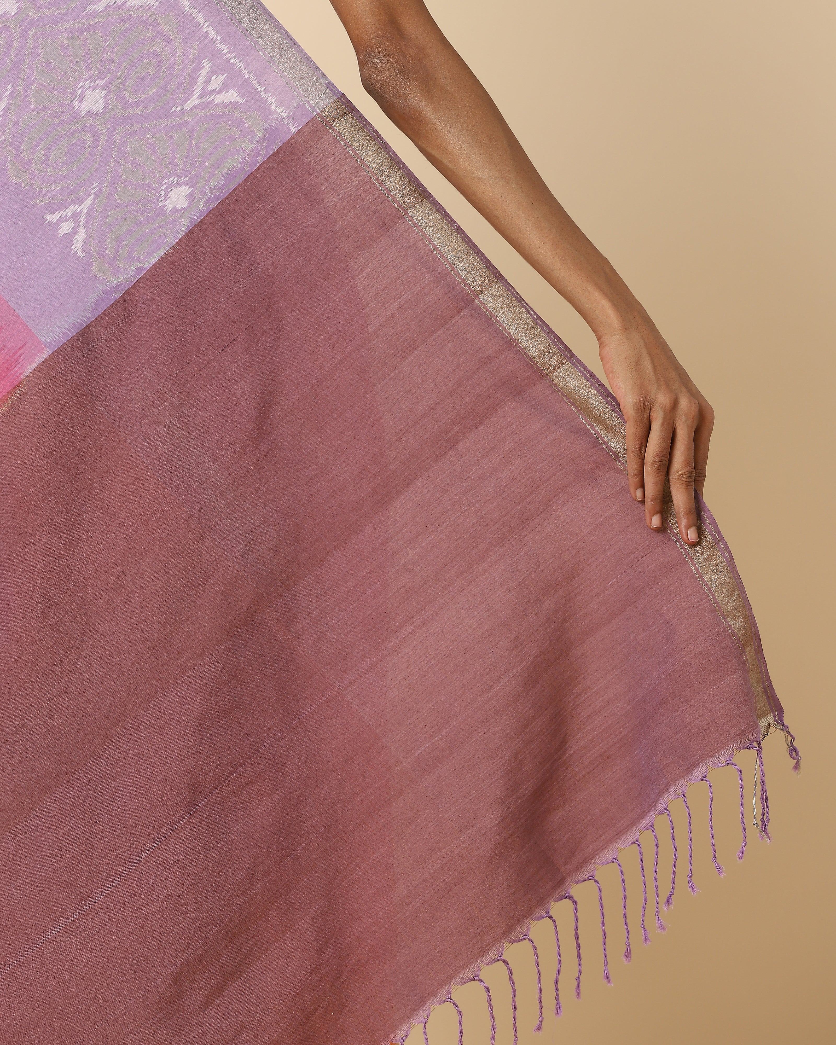 Manya Weft Ikat Cotton Saree