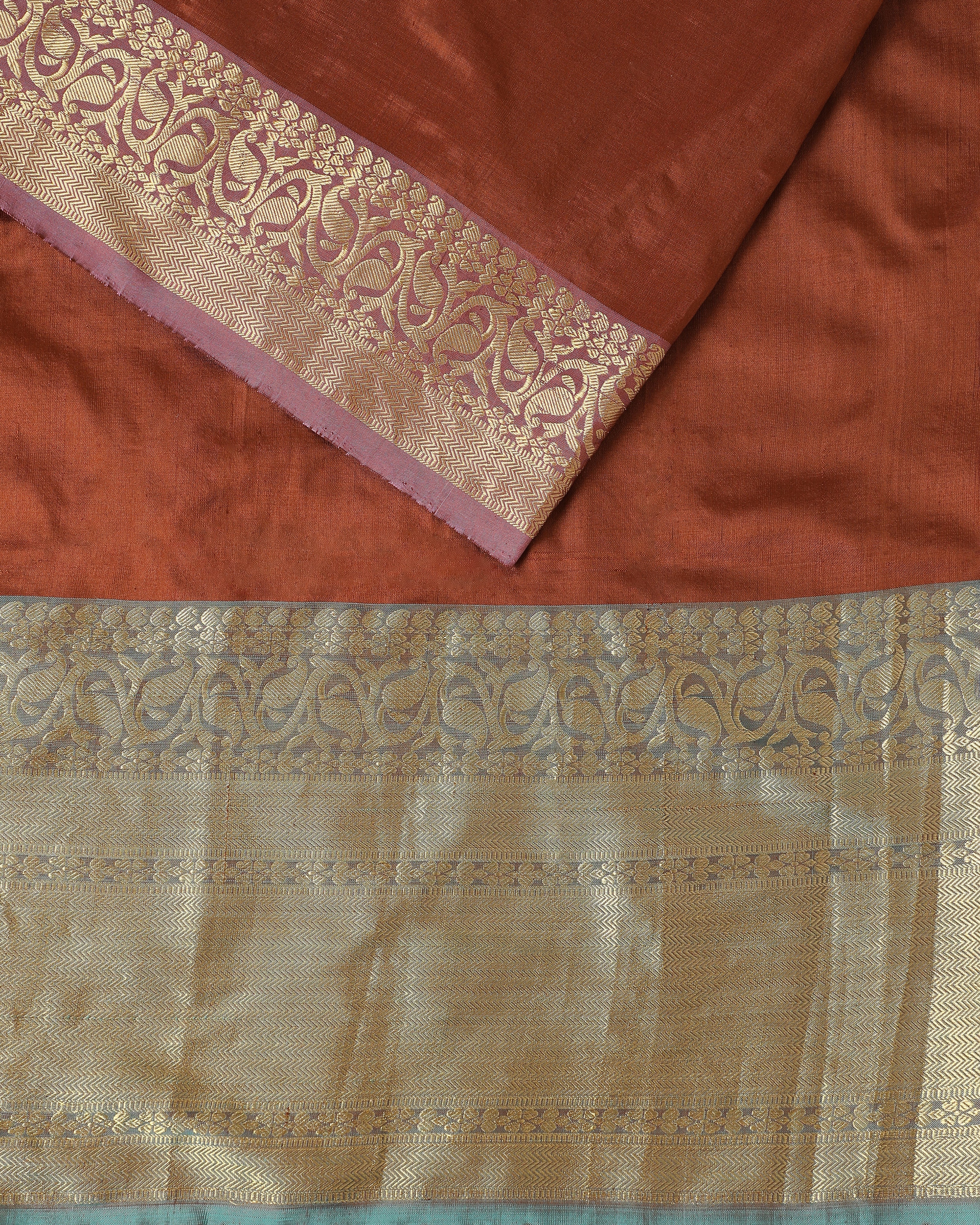 Akshara Weft Ikat Silk Saree