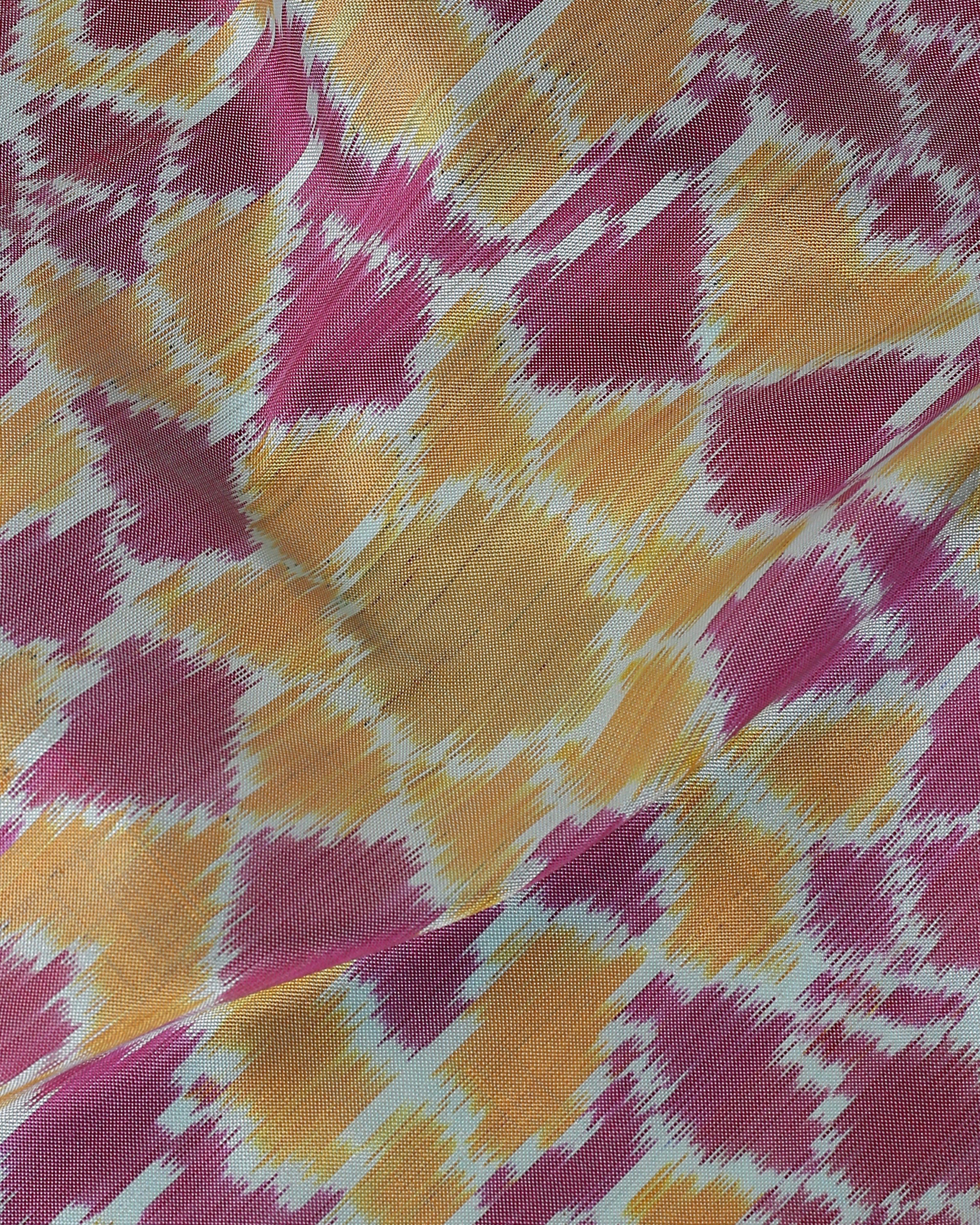 Rimani Pochampally Weft Ikat Silk Saree