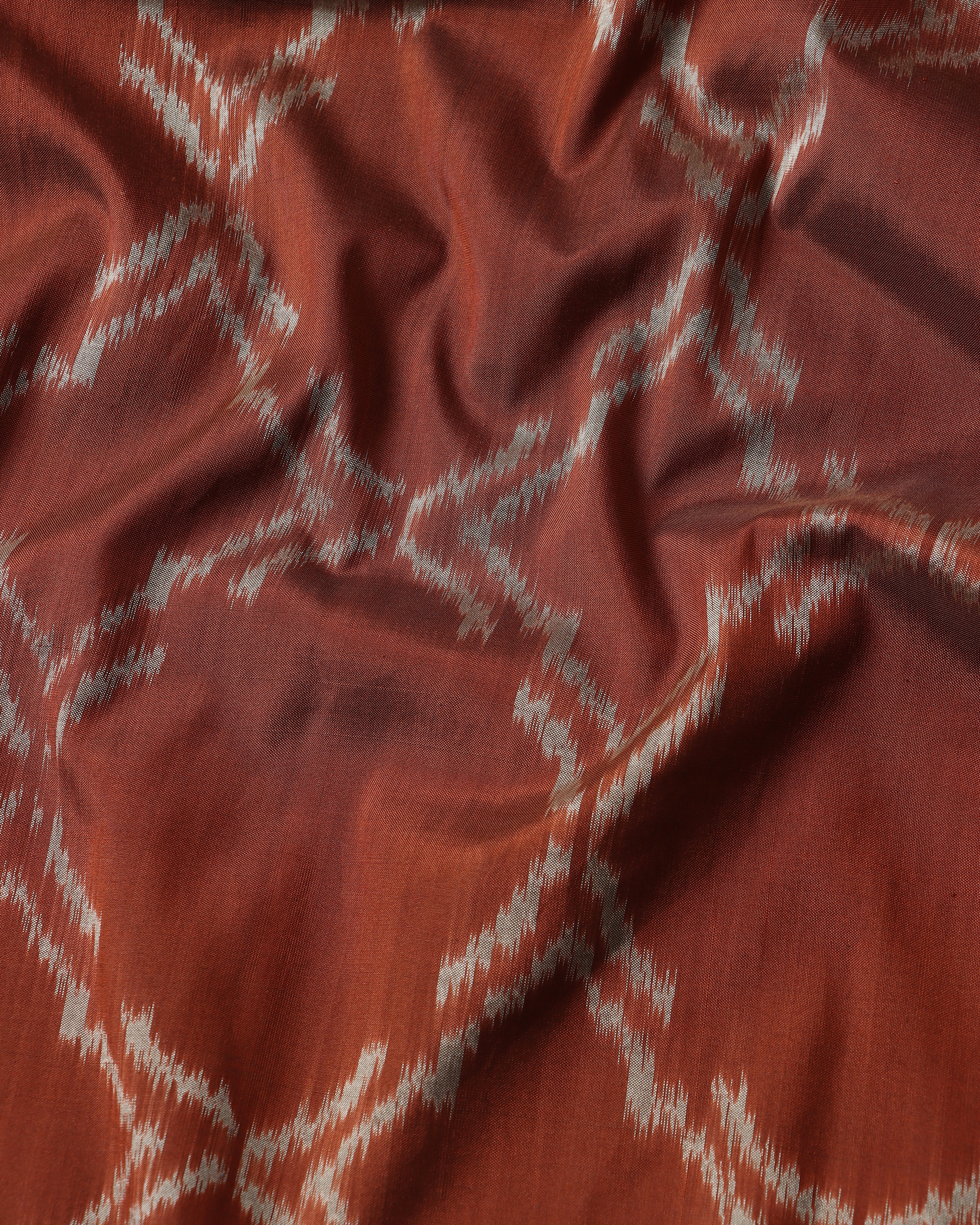 Prapti Pochampally Weft Ikat Silk Saree