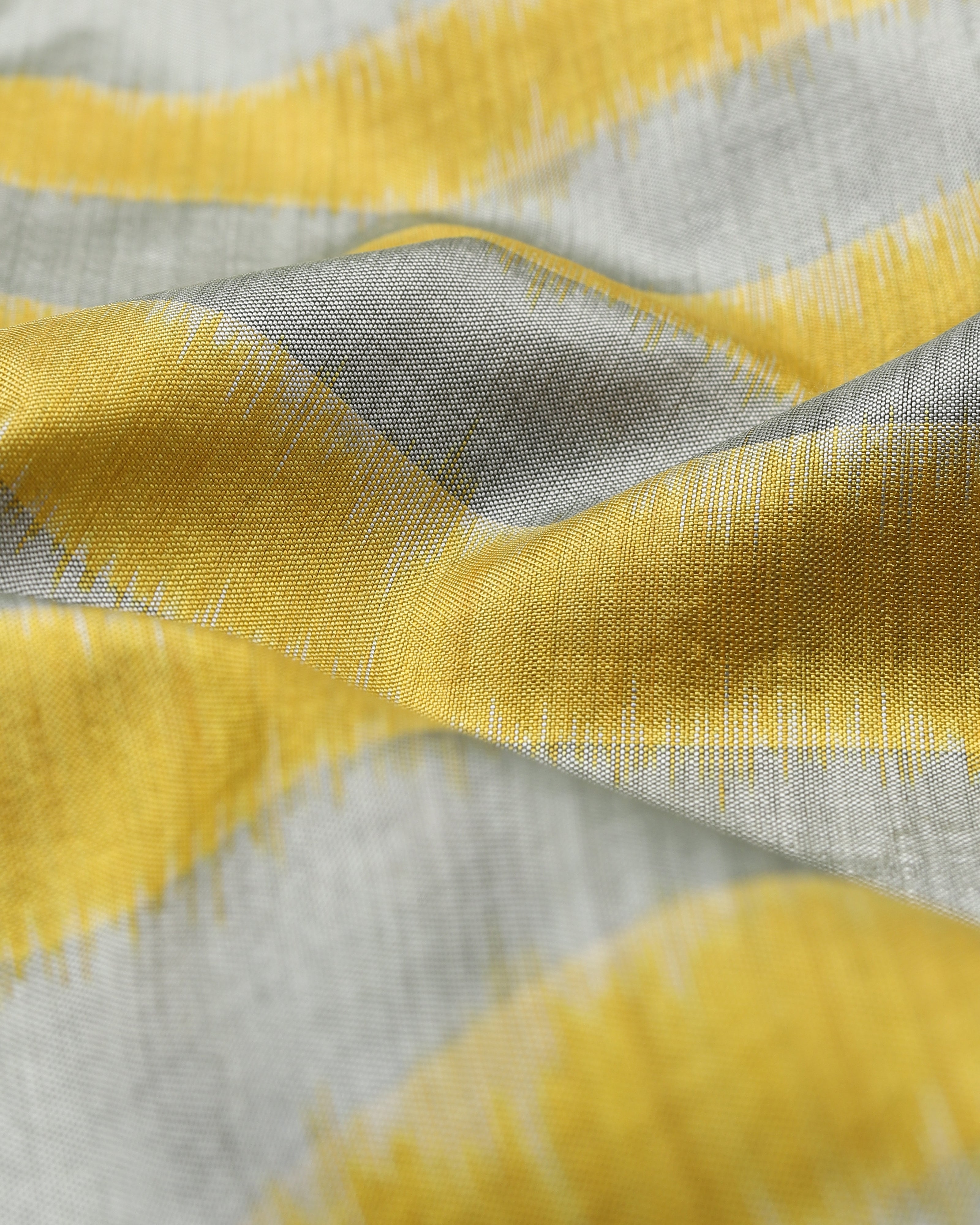 Dhriti Pochampally Weft Ikat Silk Saree