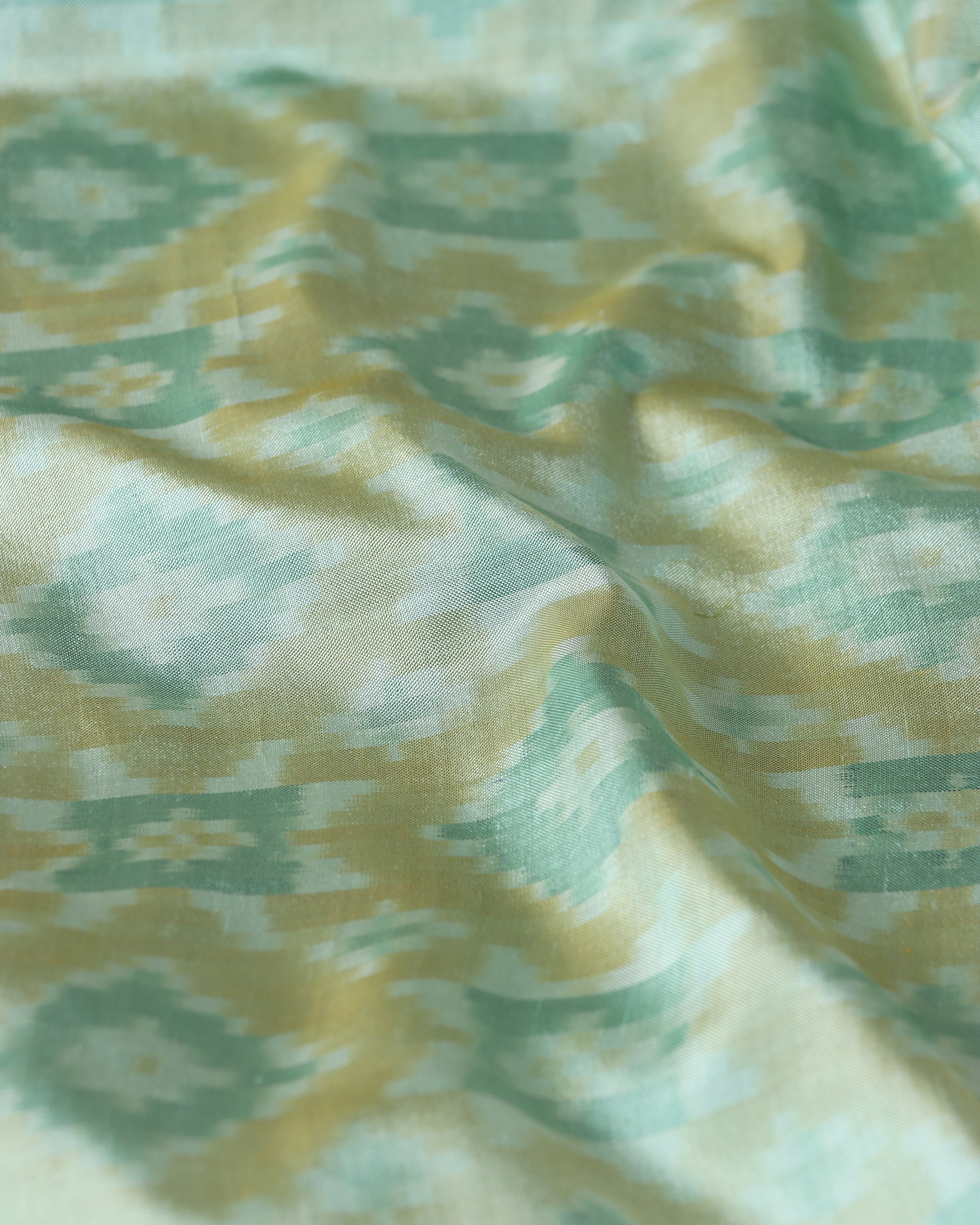 Prabha Pochampally Warp Ikat Silk Saree