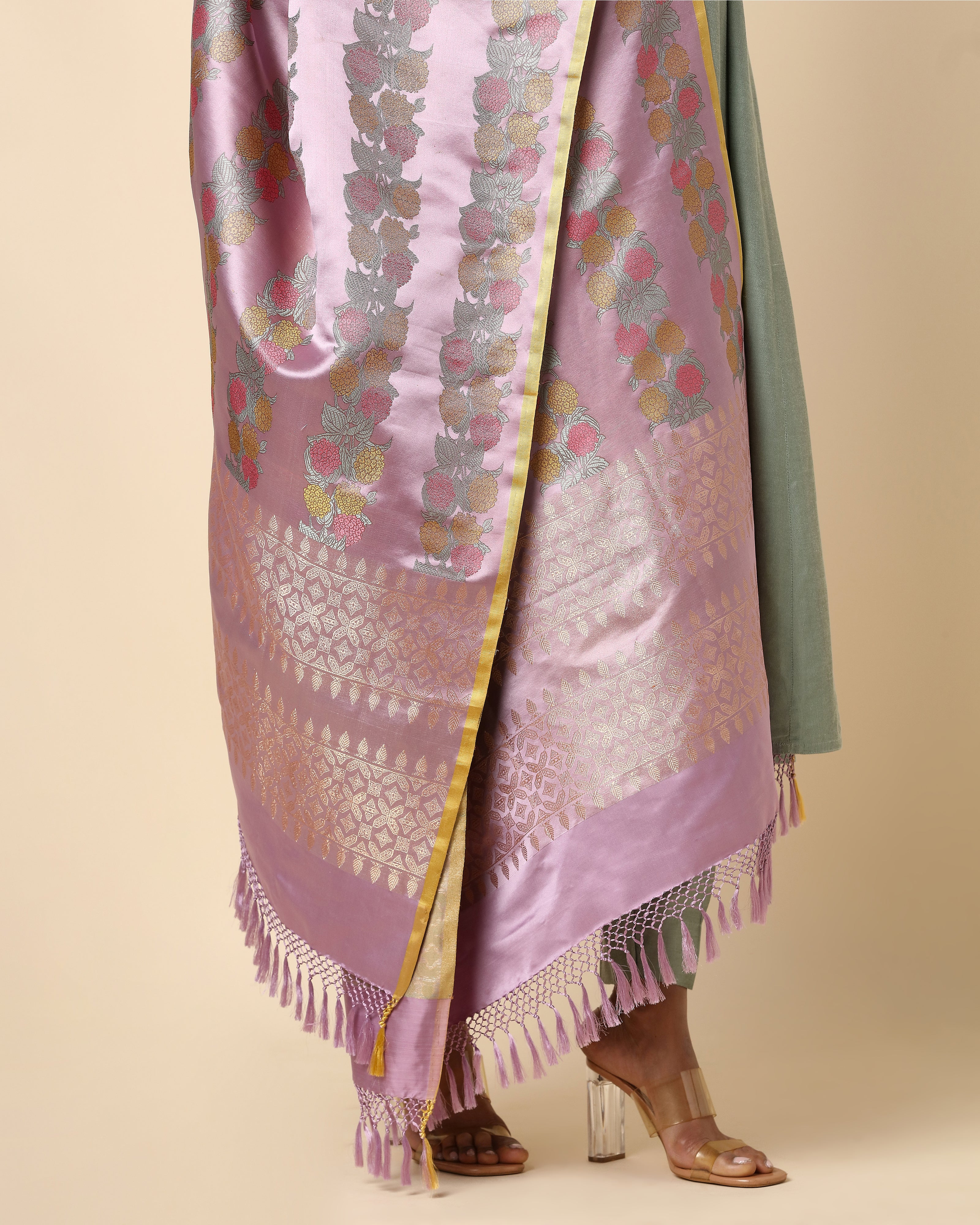 Lantana Tanchoi Silk Dupatta