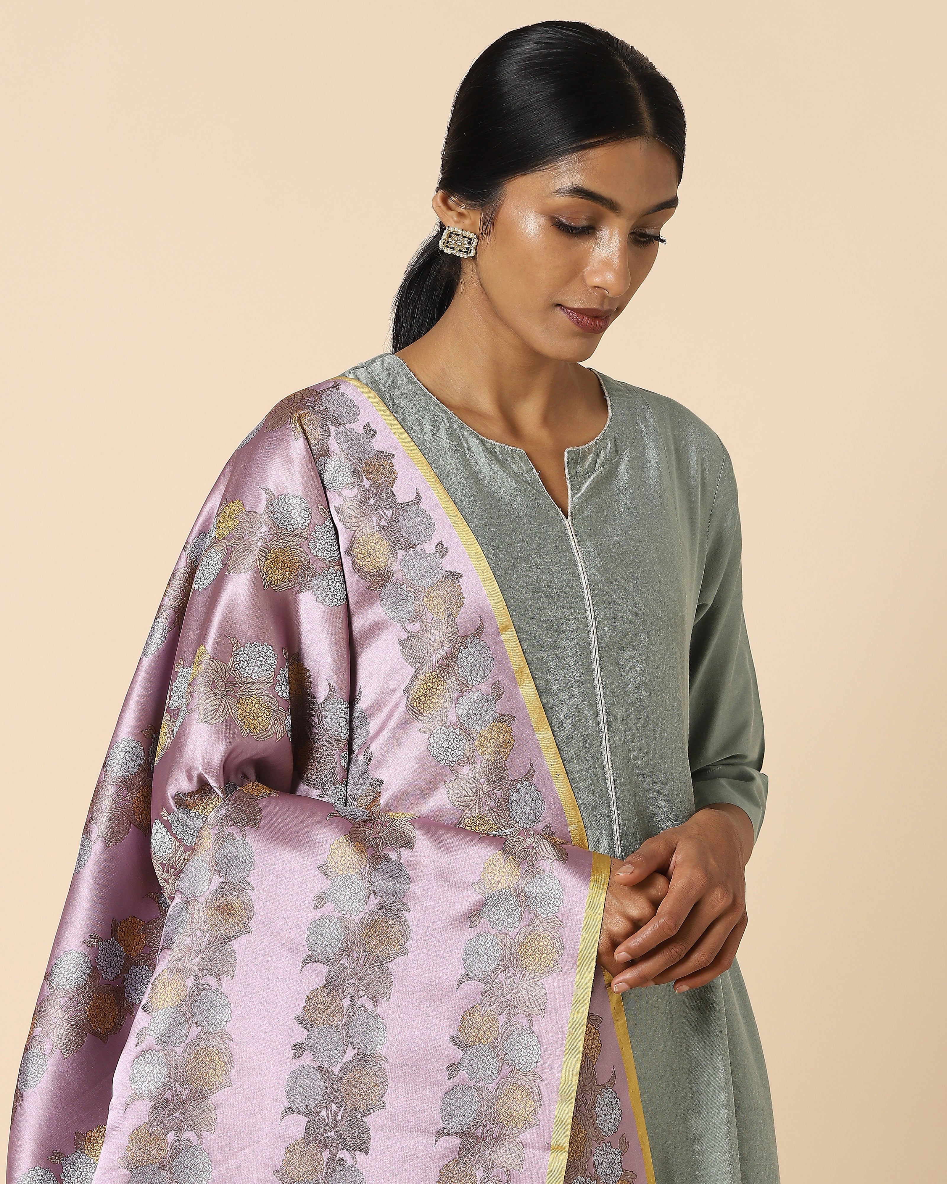 Lantana Tanchoi Silk Dupatta