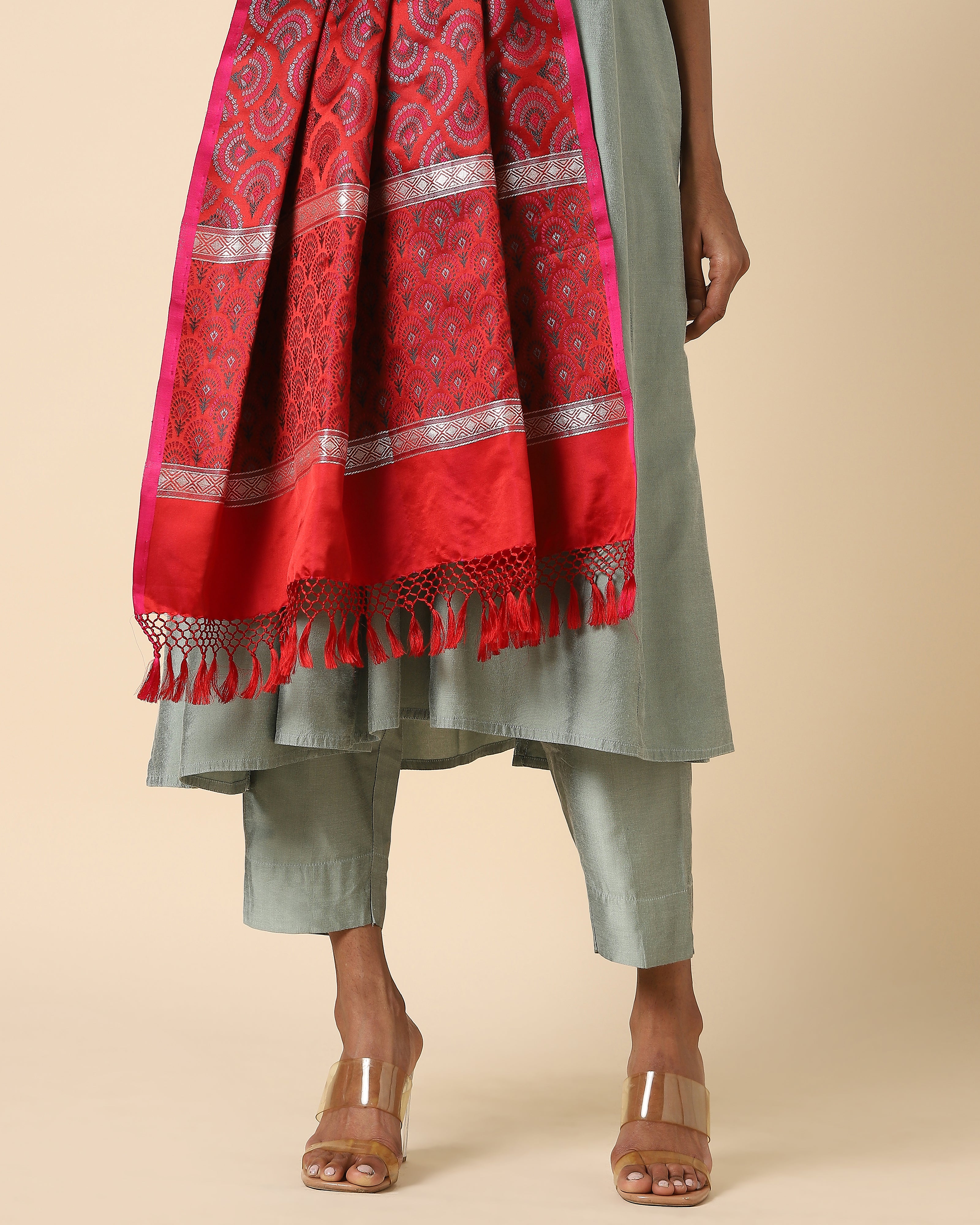 Ketak Tanchoi Silk Dupatta