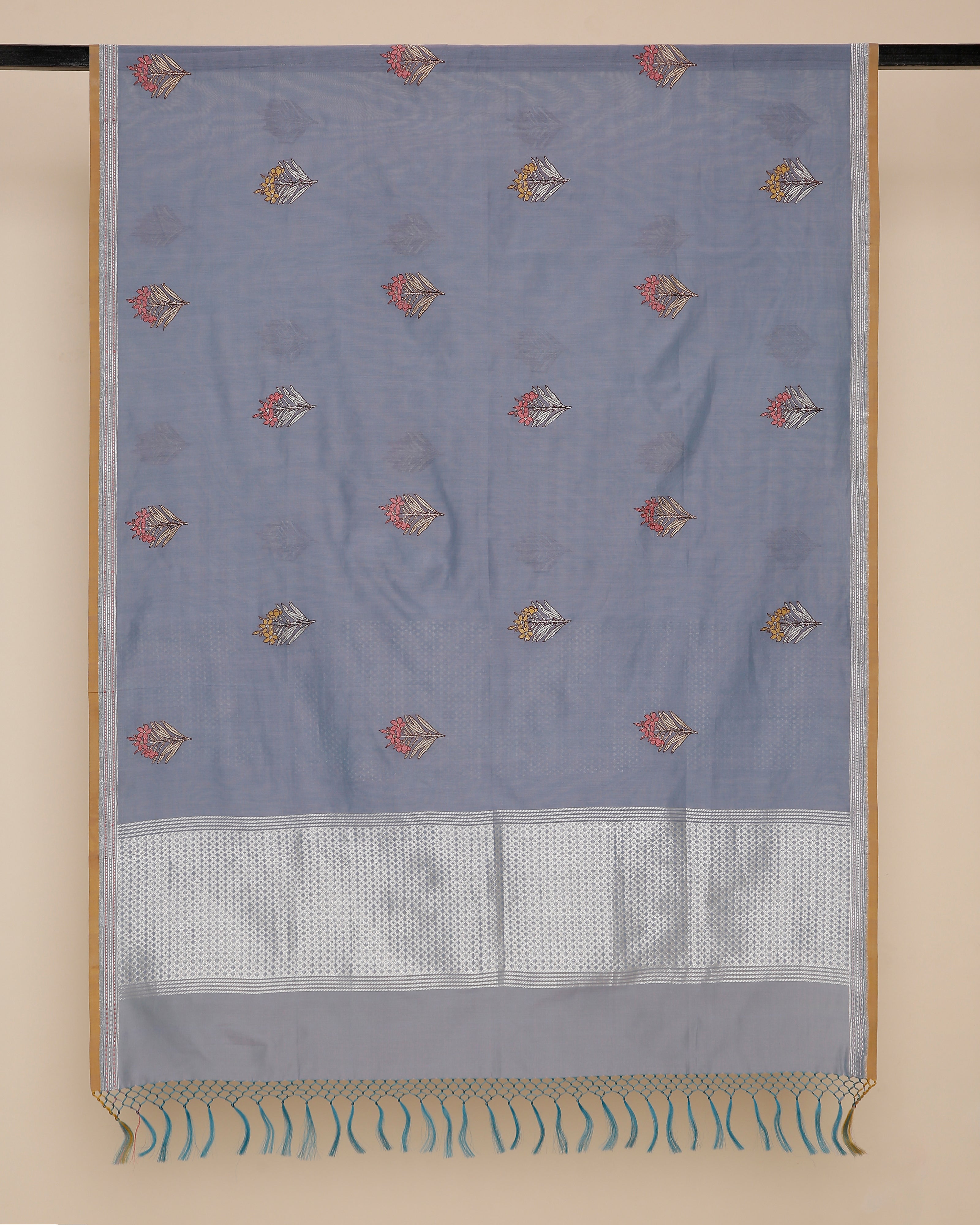 Yukta Kadwa Silk Cotton Dupatta