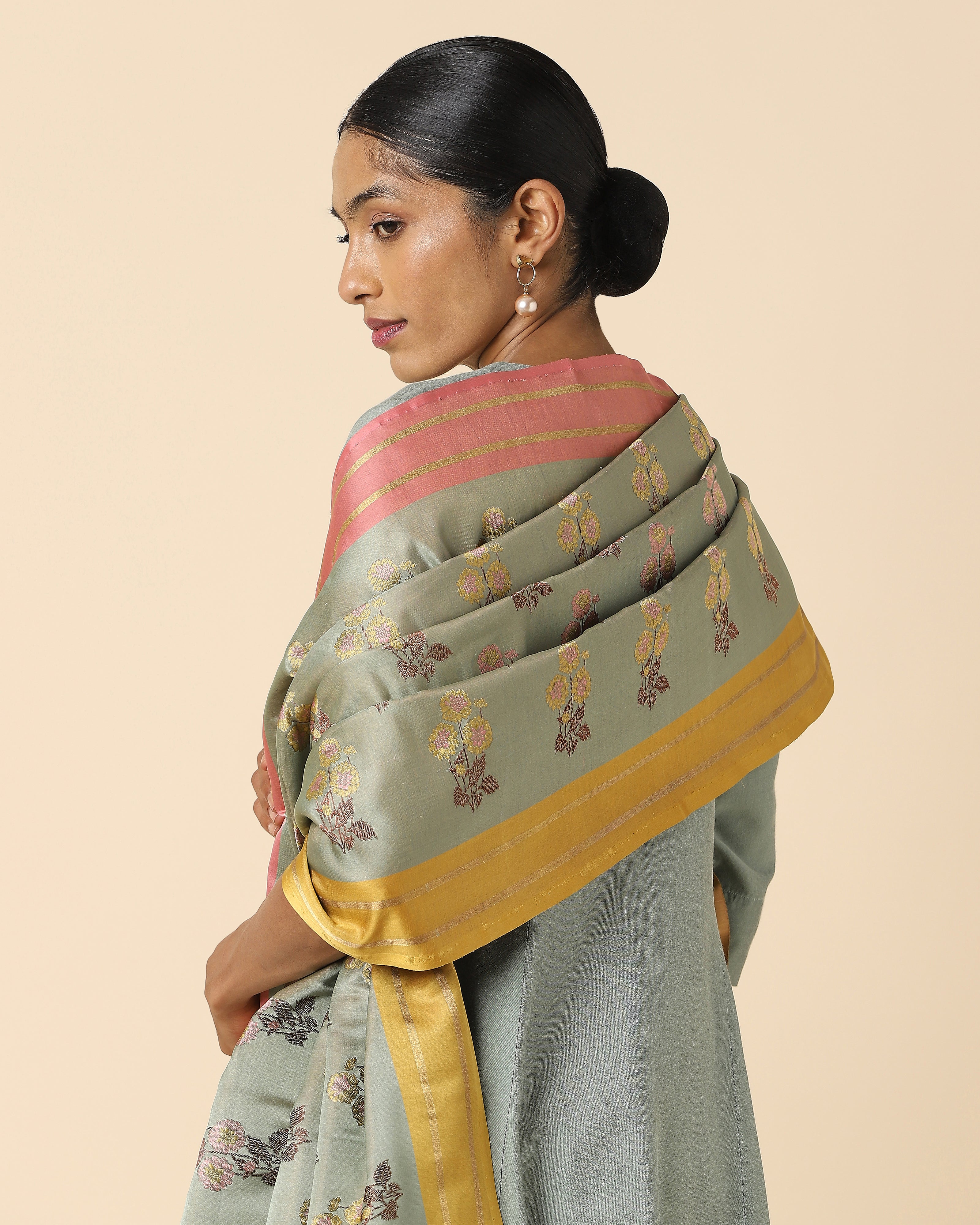 Abelia Tanchoi Silk Dupatta