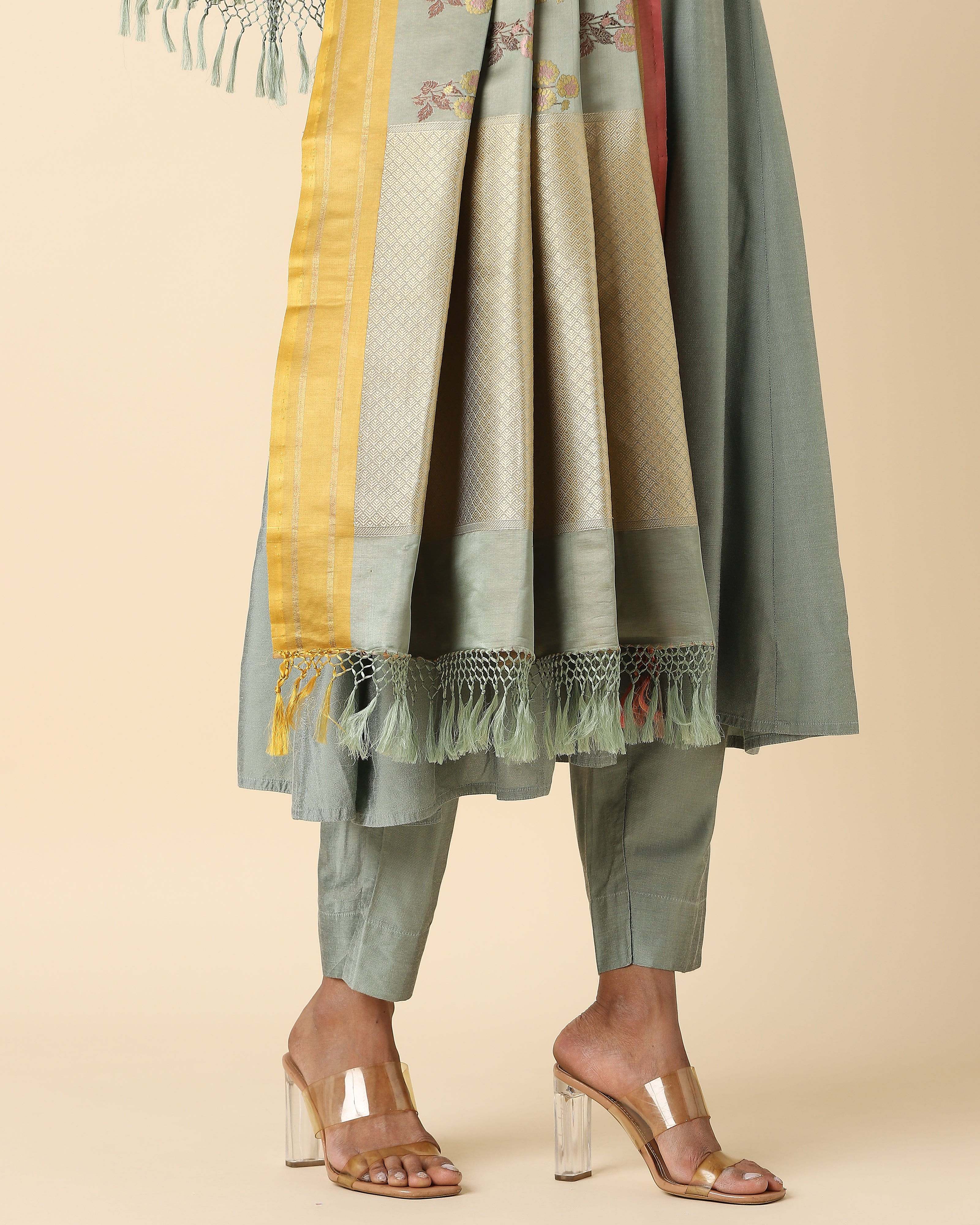 Abelia Tanchoi Silk Dupatta