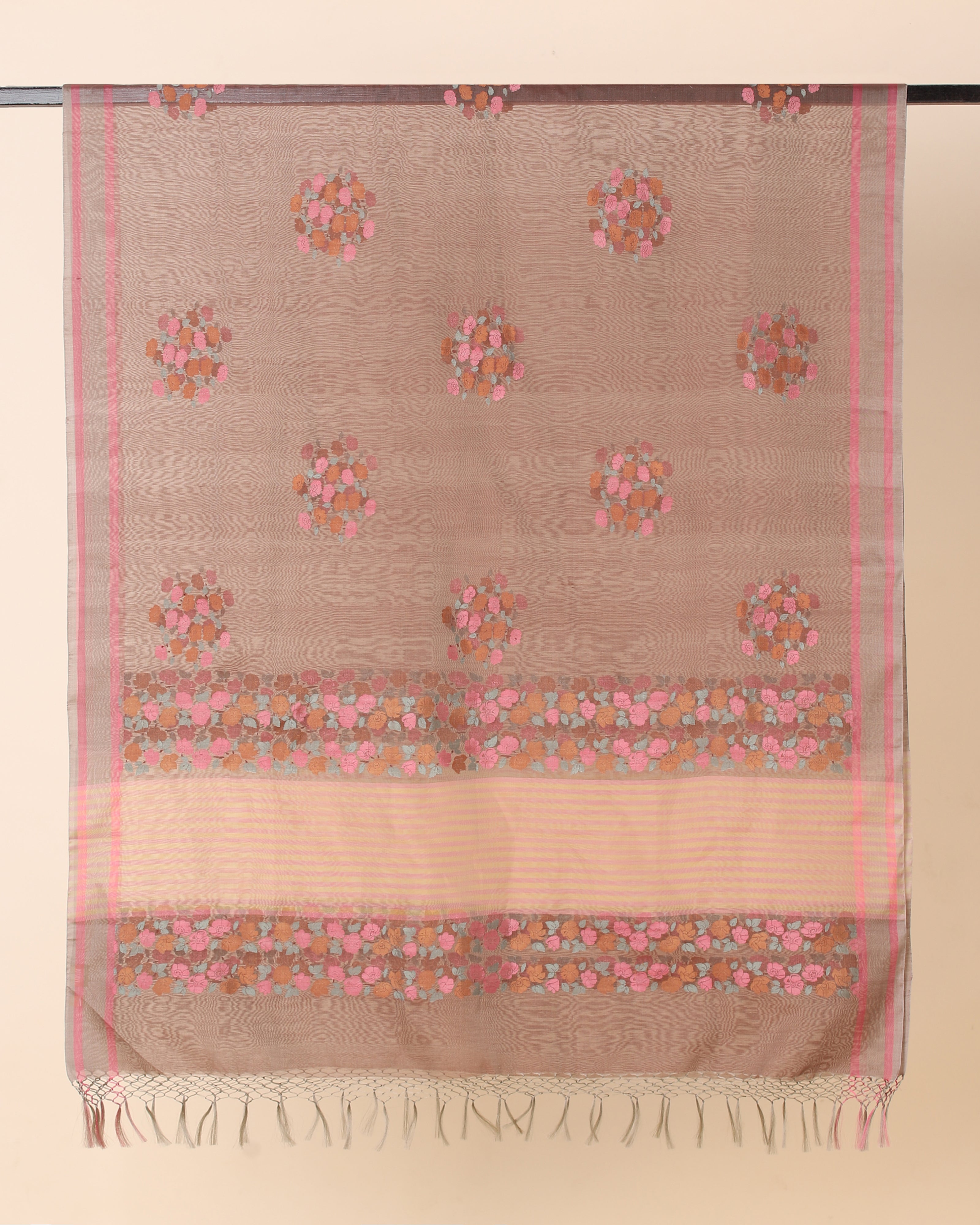 Ahika Jamdani Silk Cotton Dupatta