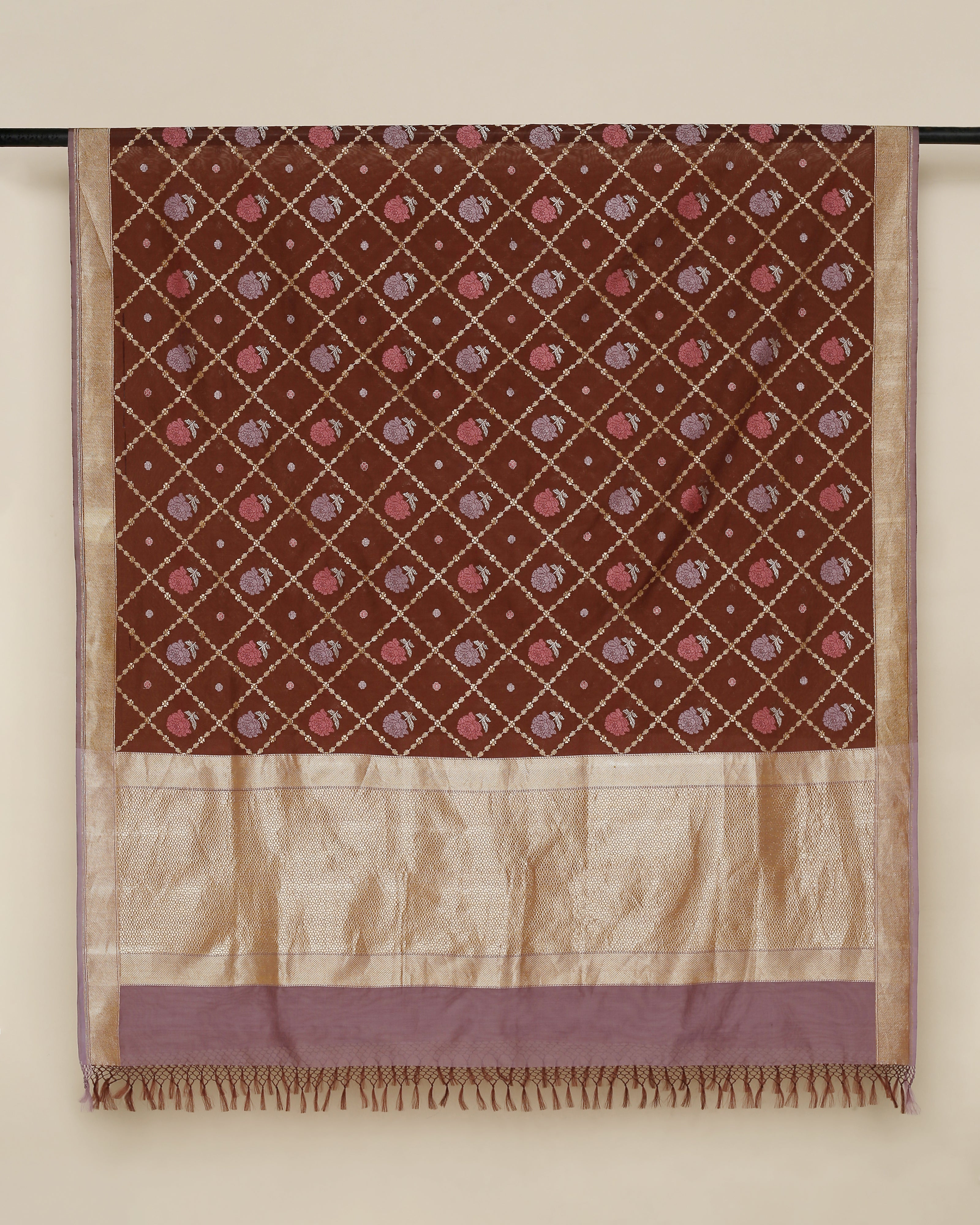 Evanthe Kadwa Silk Cotton Dupatta