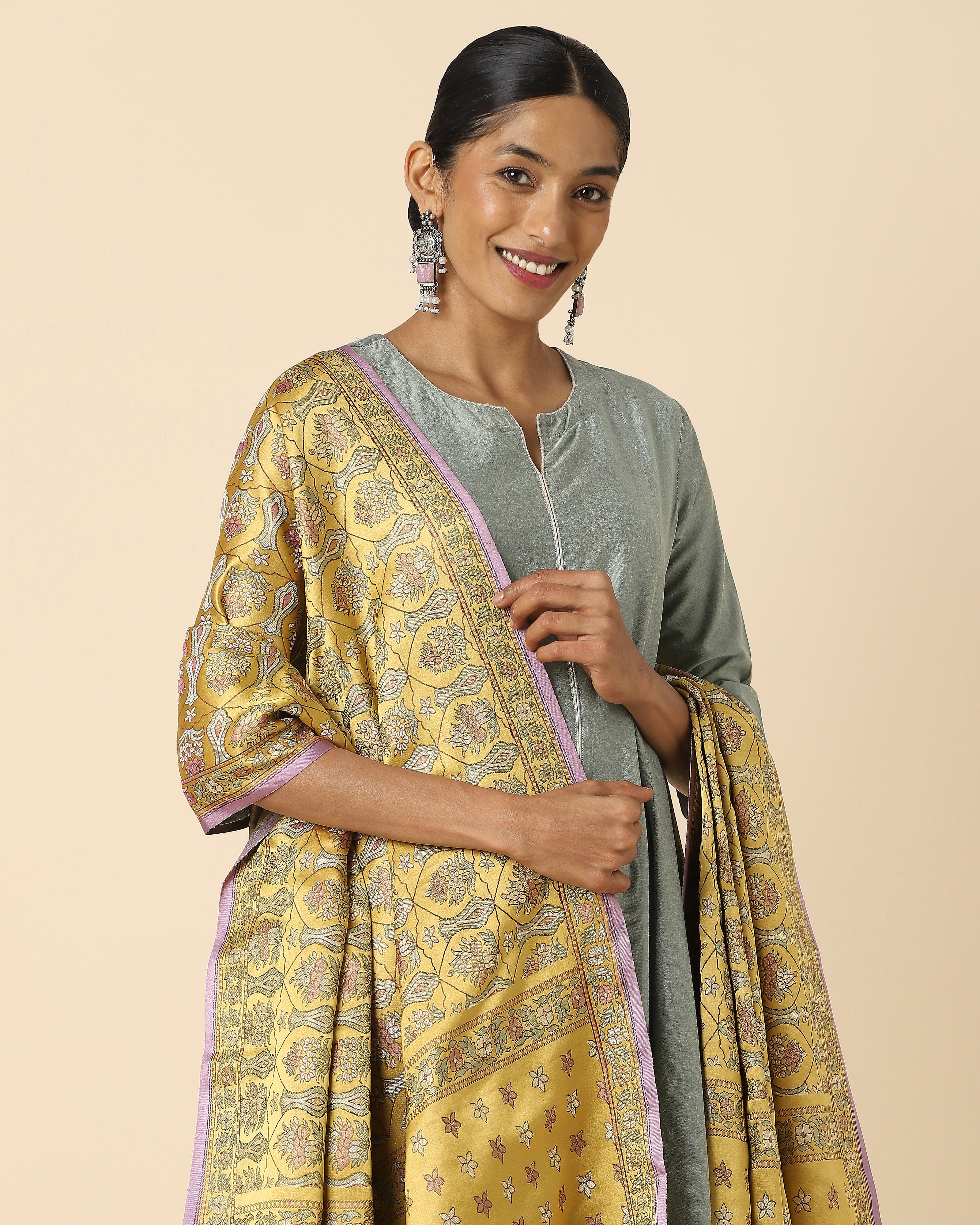 Jacinta Tanchoi Silk Dupatta