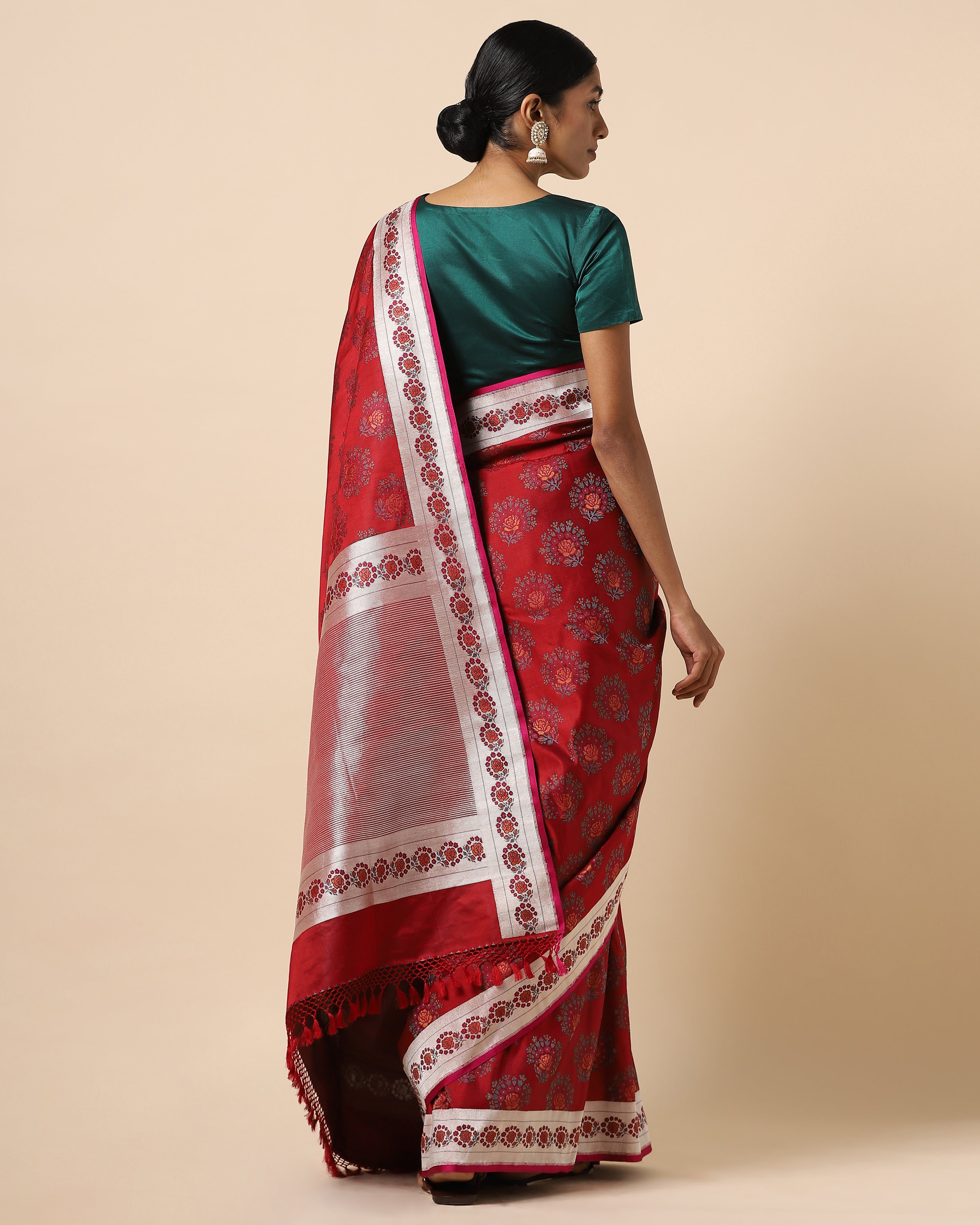 Trella Tanchoi Silk Saree