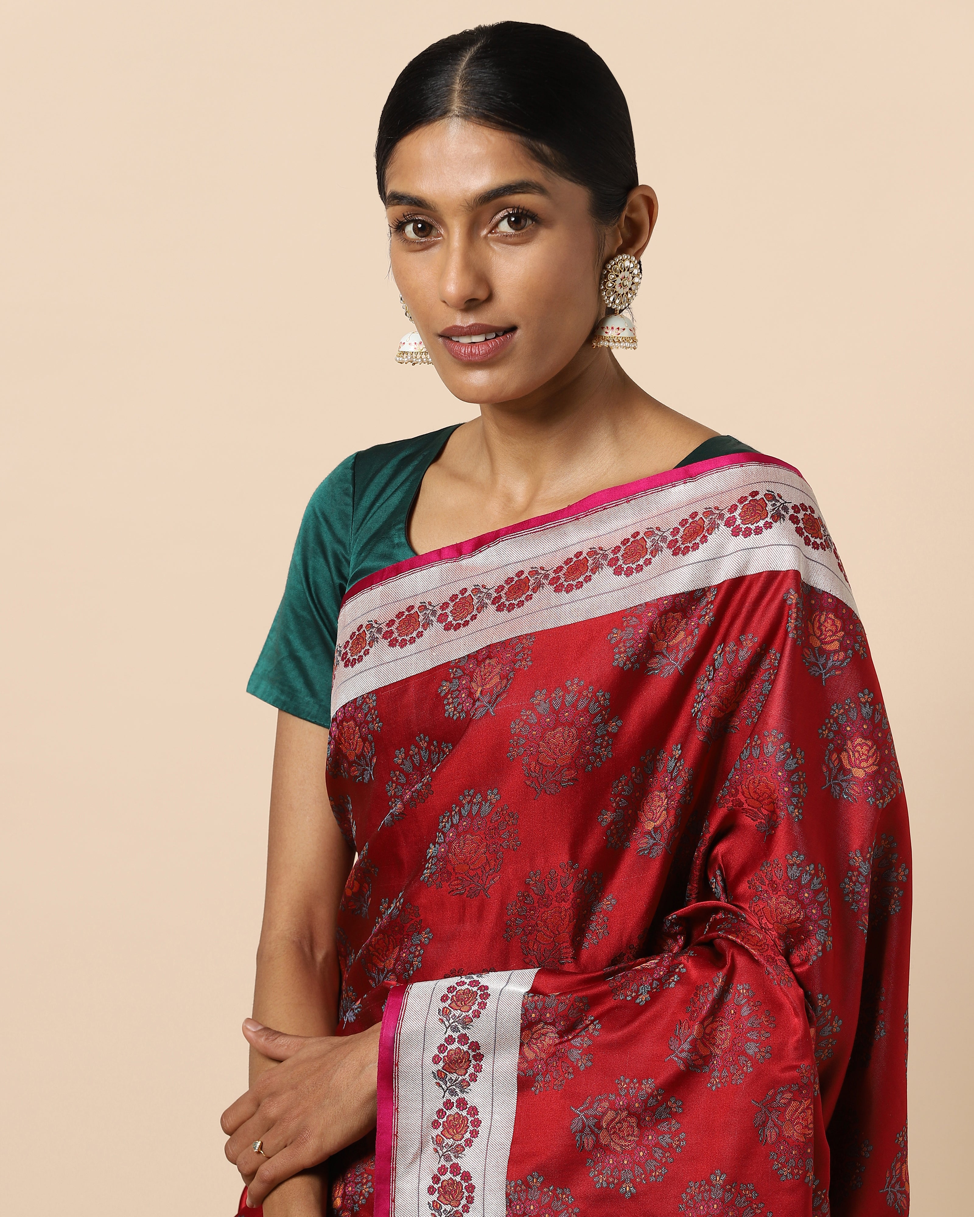 Trella Tanchoi Silk Saree