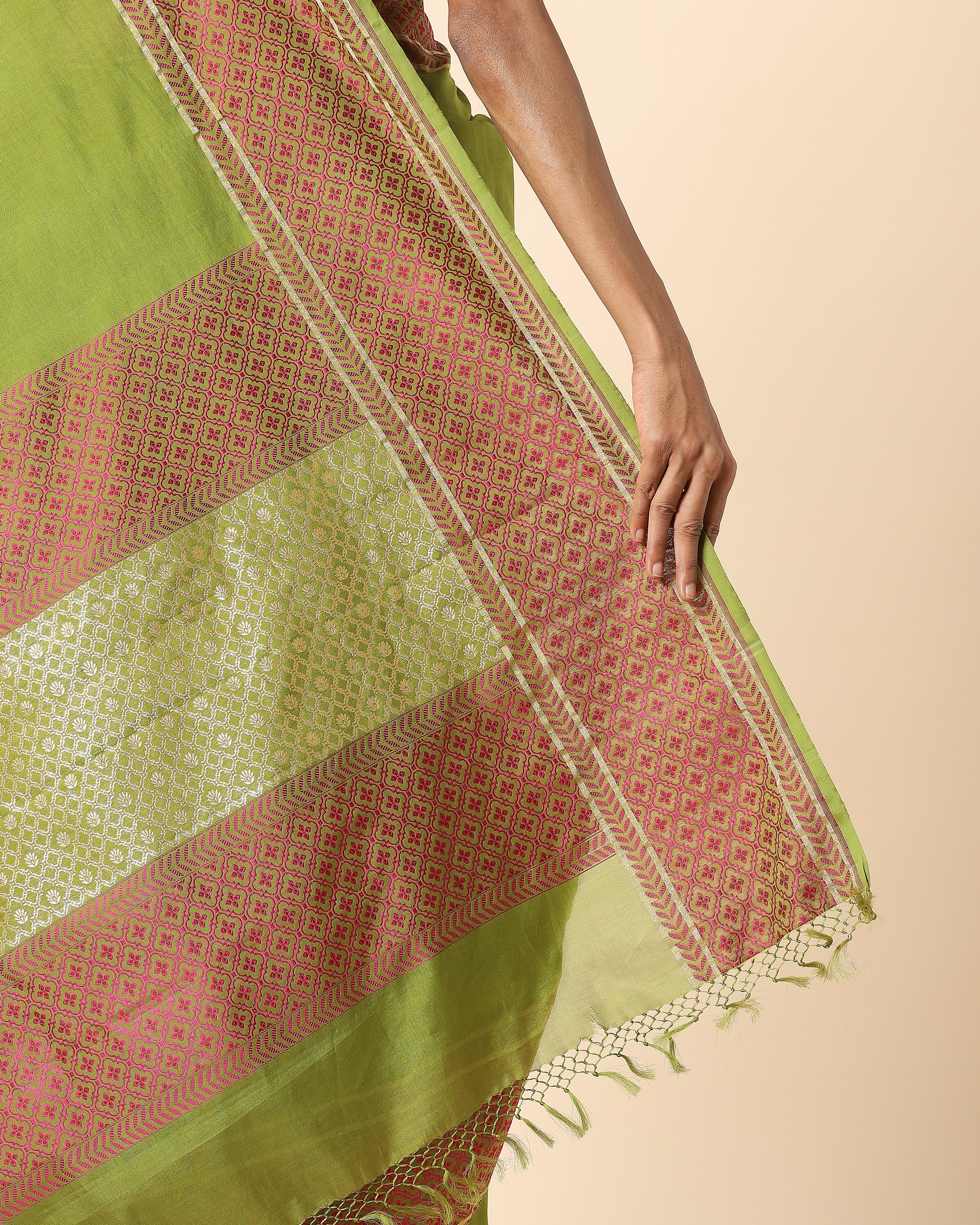 Ashlesha Kadwa Silk Cotton Saree