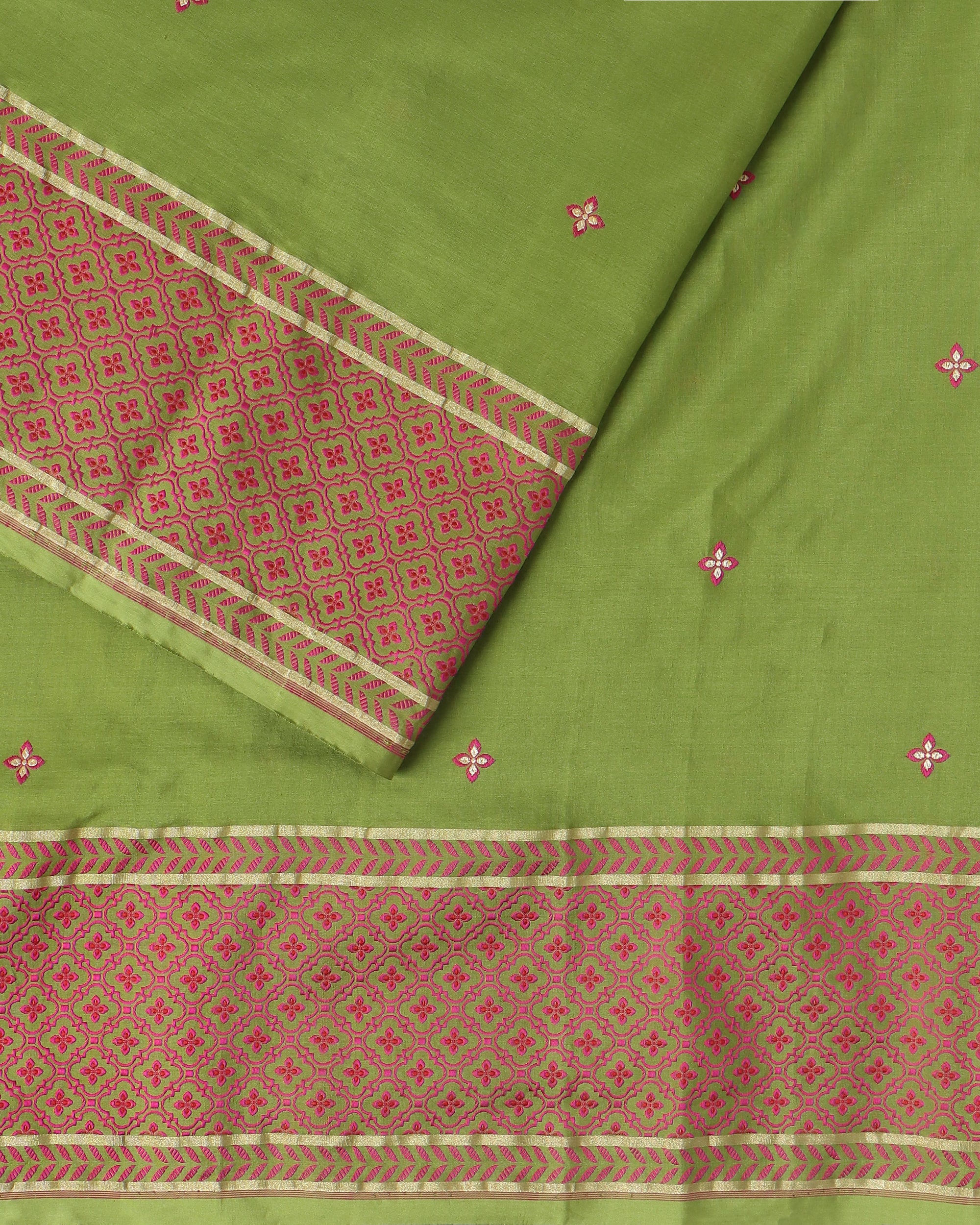 Ashlesha Kadwa Silk Cotton Saree