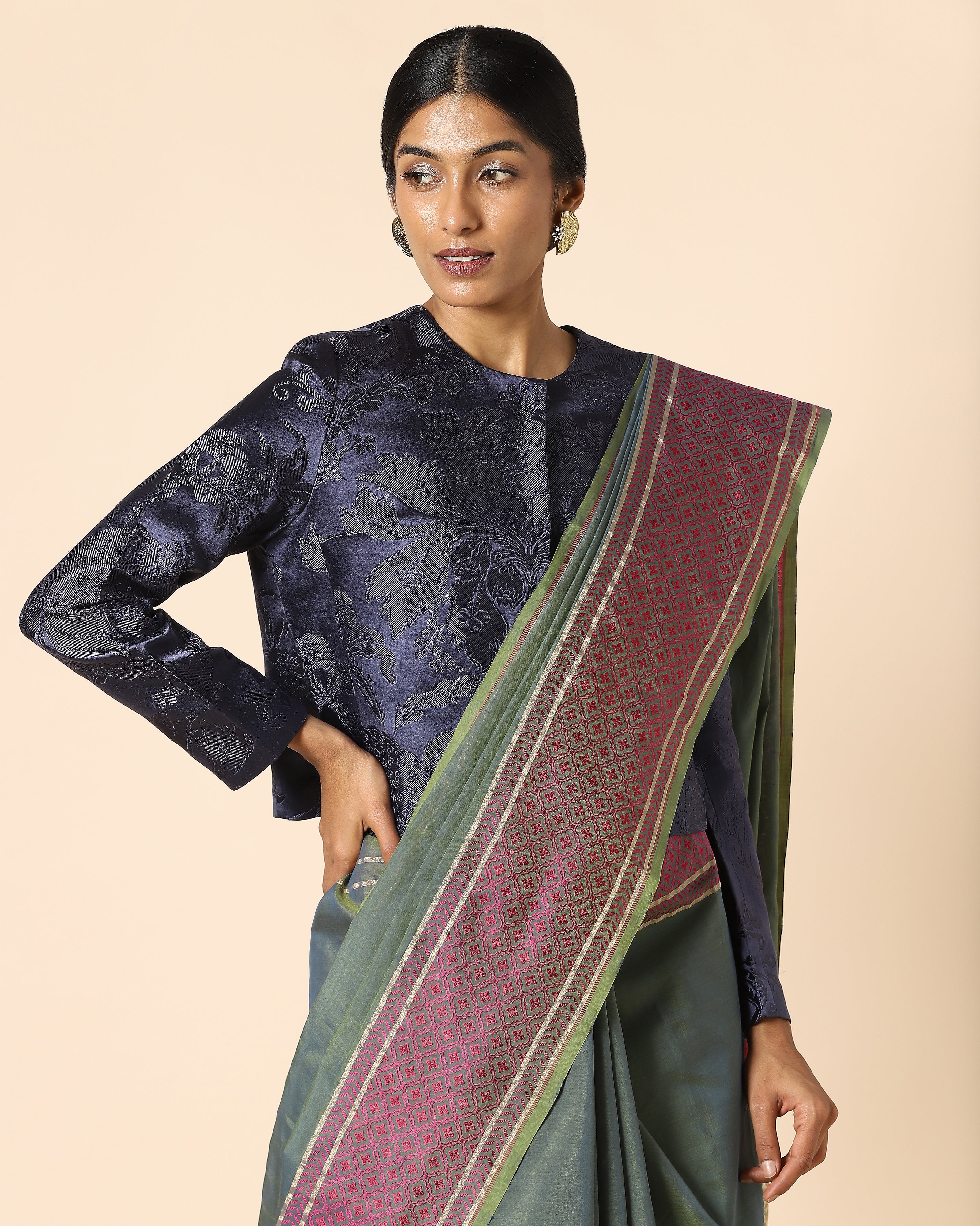 Ashlesha Kadwa Silk Cotton Saree