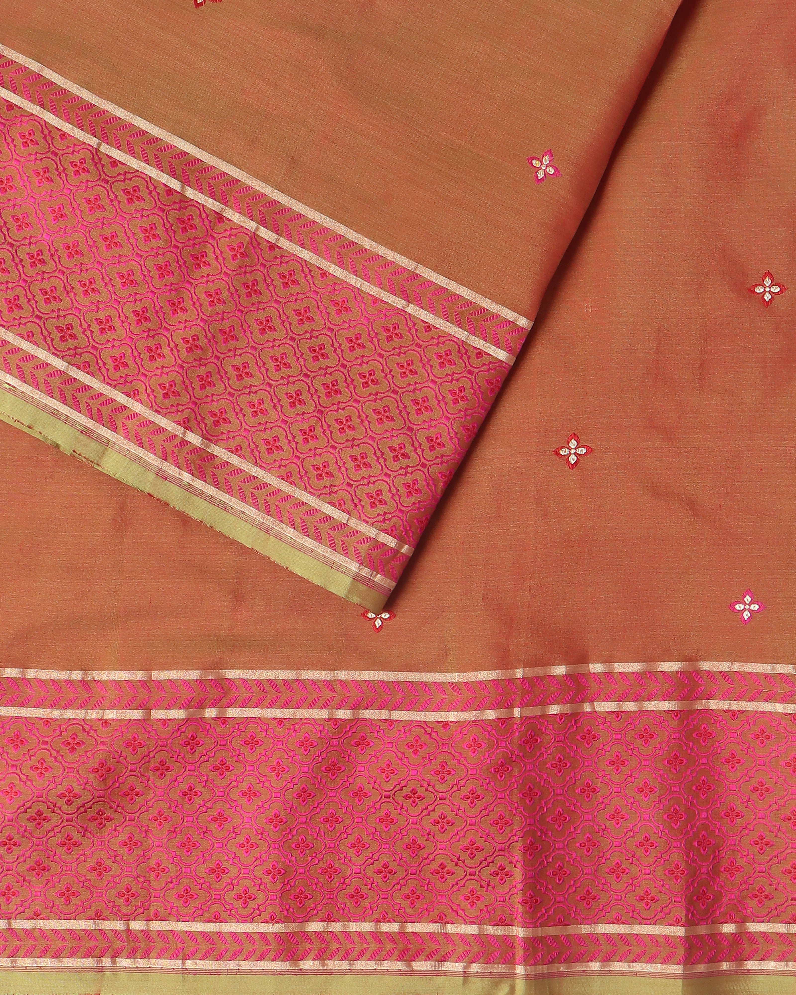 Ashlesha Kadwa Silk Cotton Saree