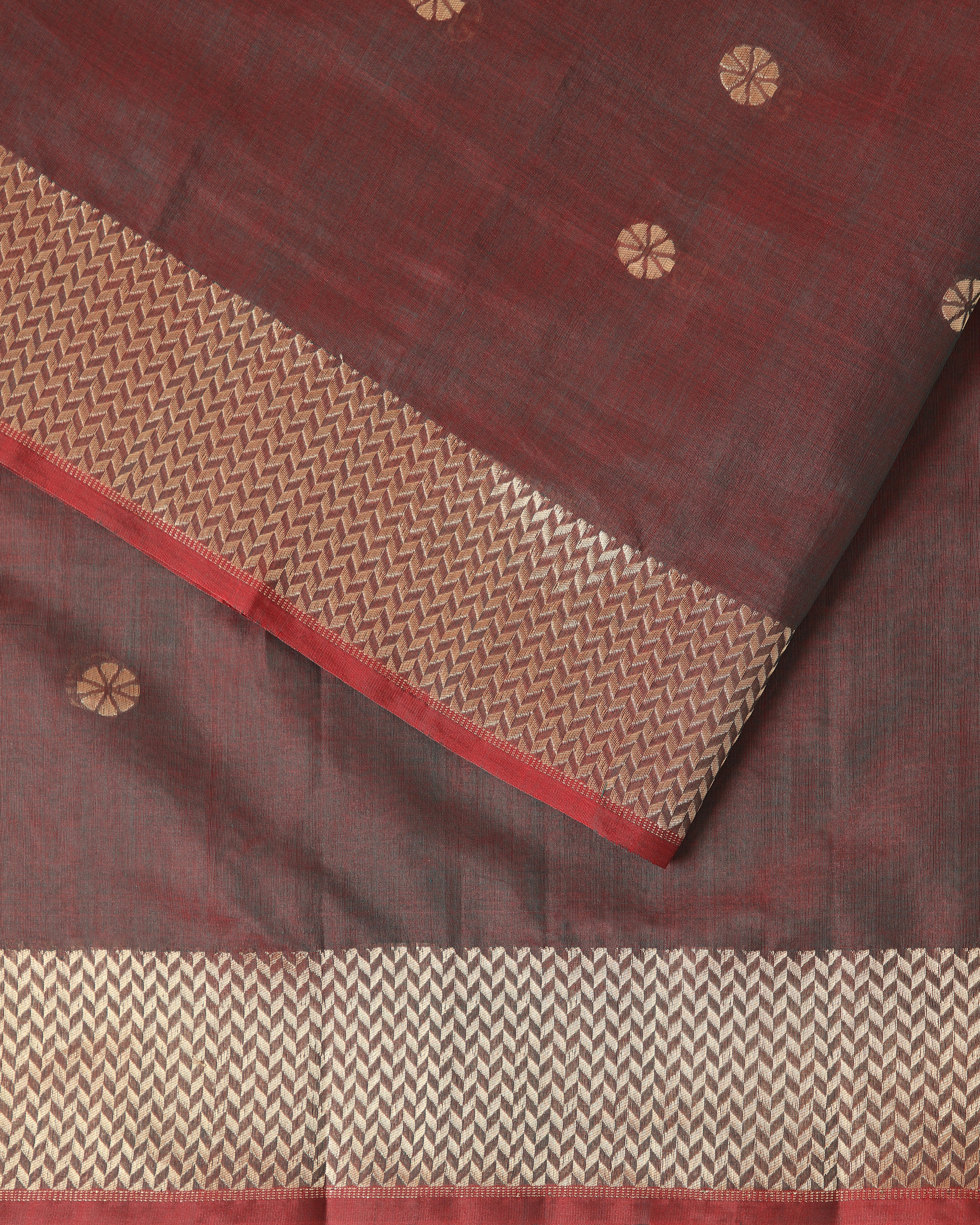 Aavya Cutwork Silk Cotton Saree