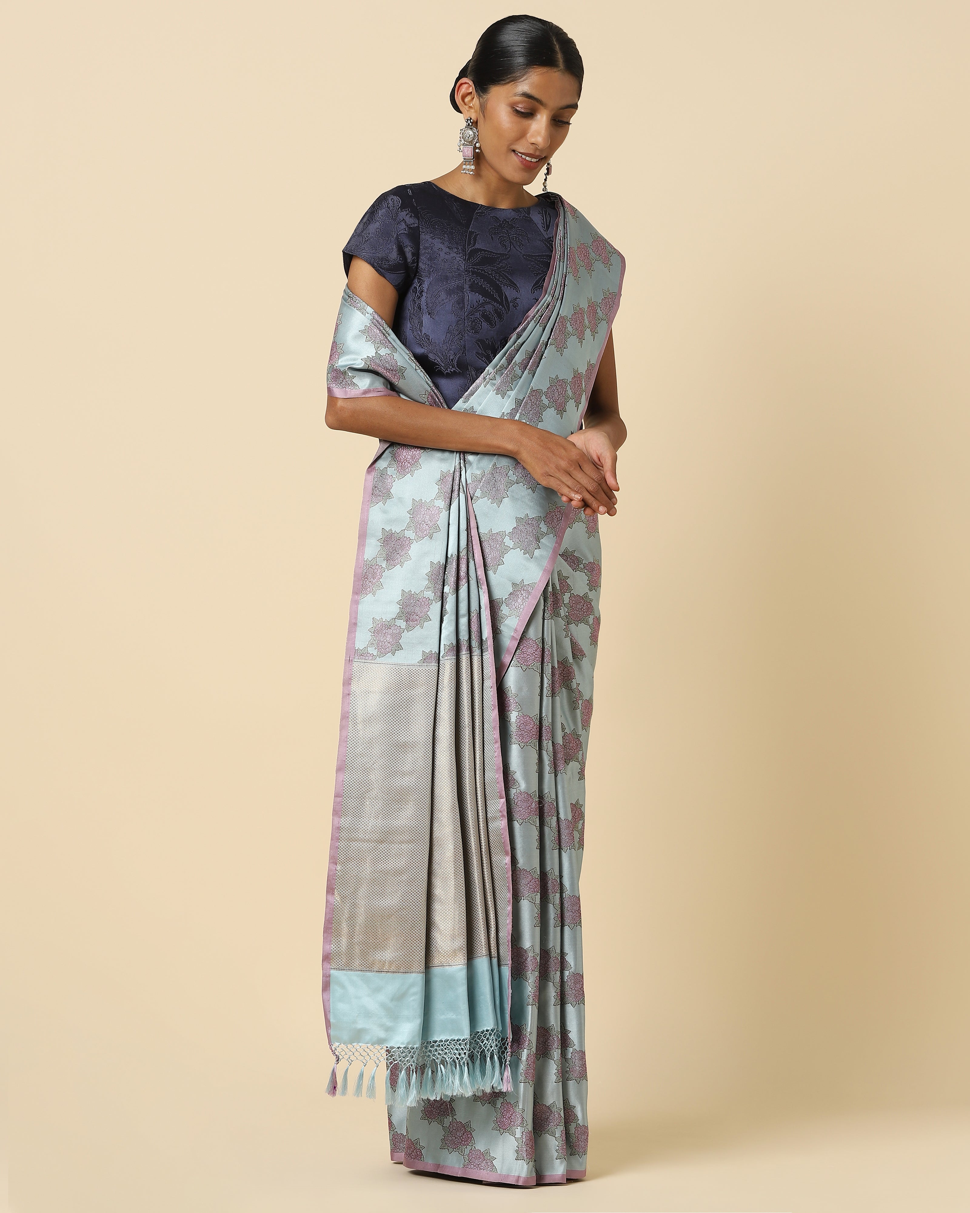 Rupsha Tanchoi Silk Saree