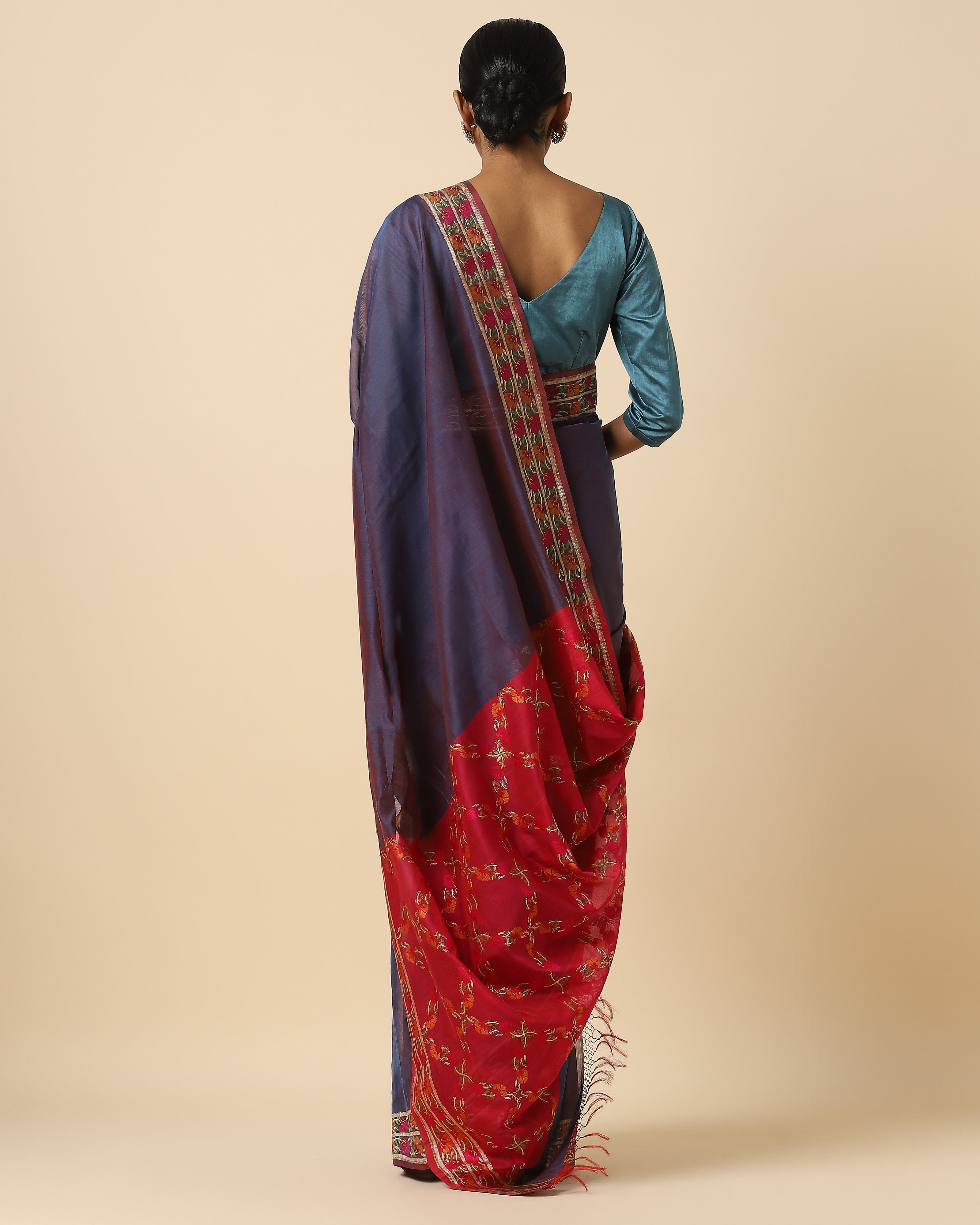 Nohar Kadwa Silk Cotton Saree