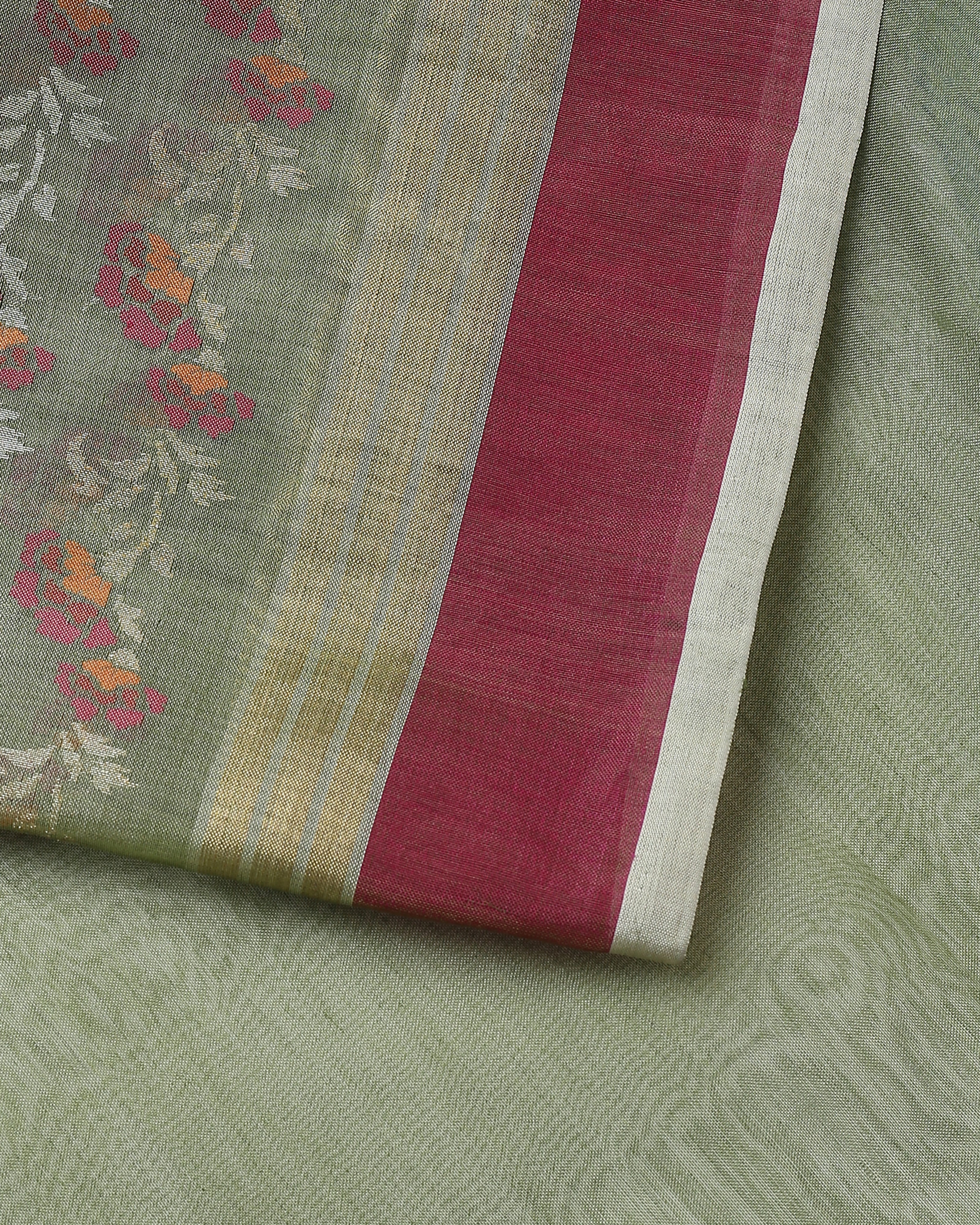 Meilo Jamdani Silk Cotton Saree