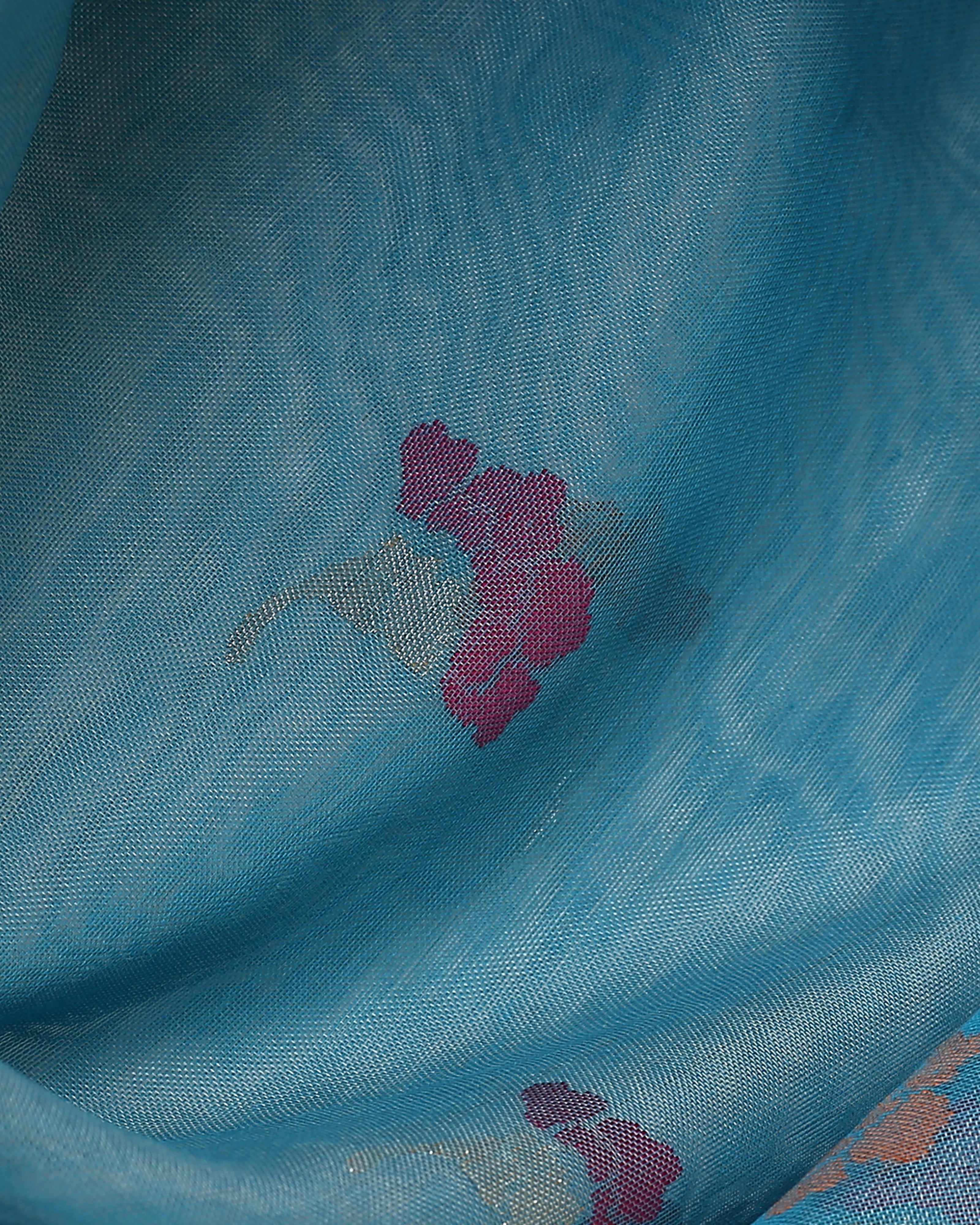 Meilo Jamdani Silk Cotton Saree