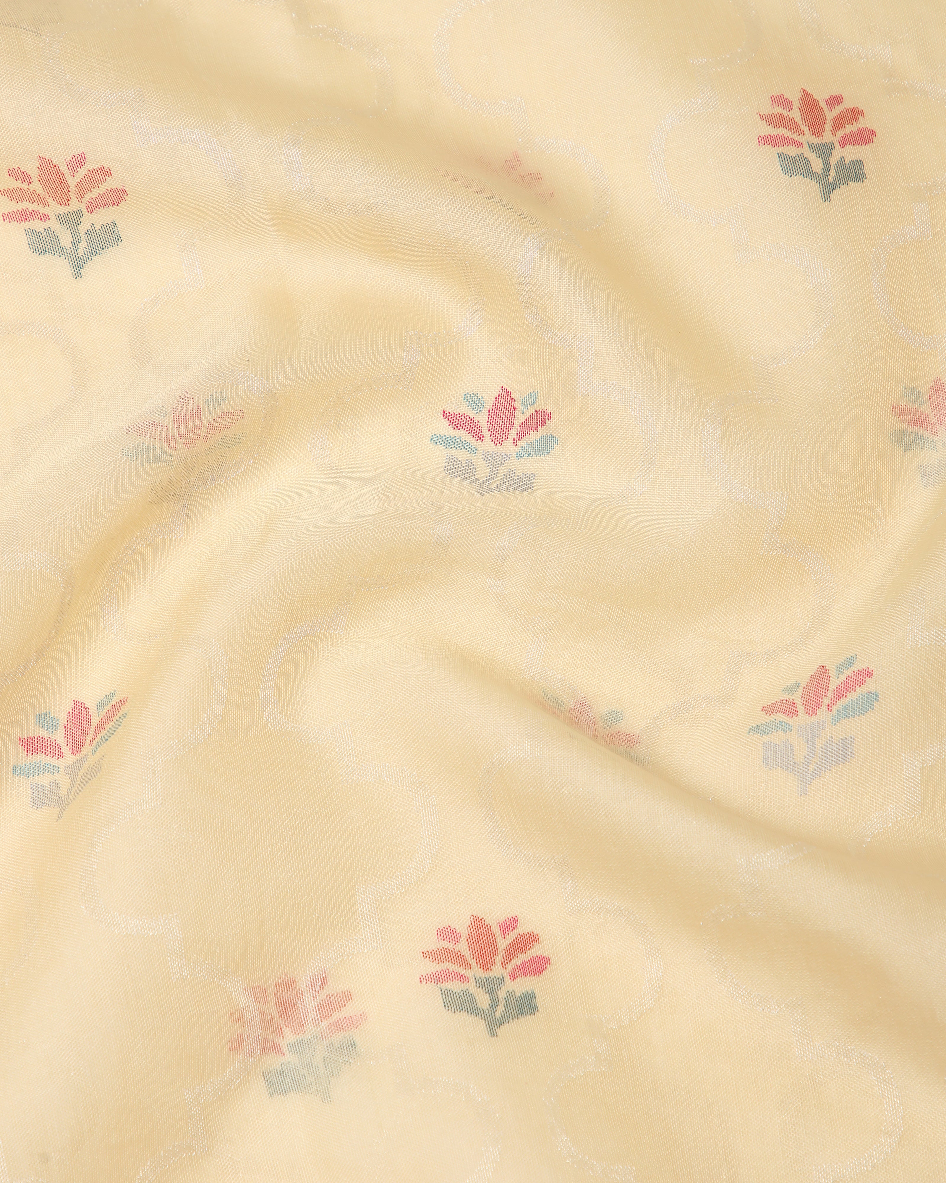 Afsa Banarasi Jamdani Silk Cotton Saree