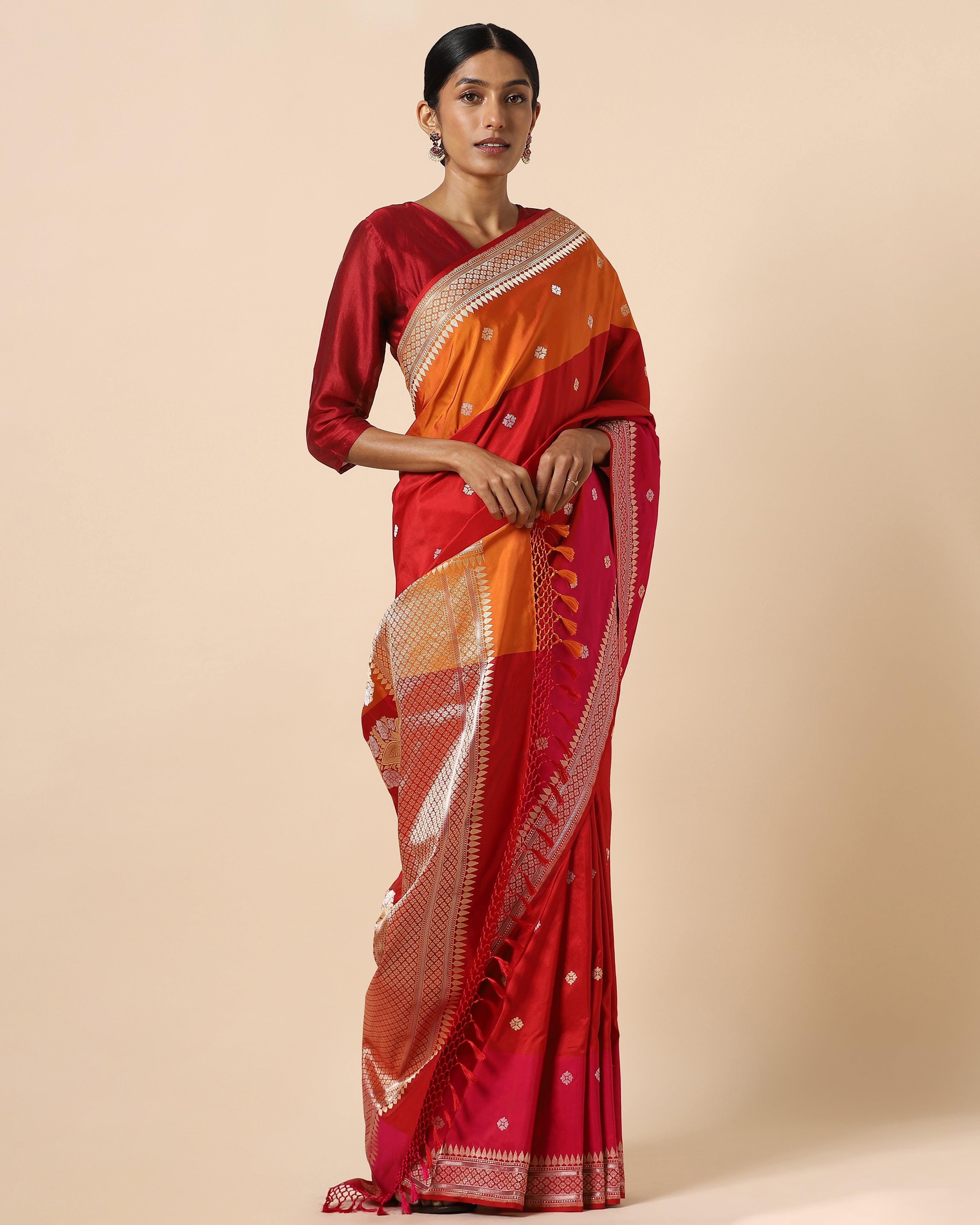 Artha Tanchoi Silk Saree