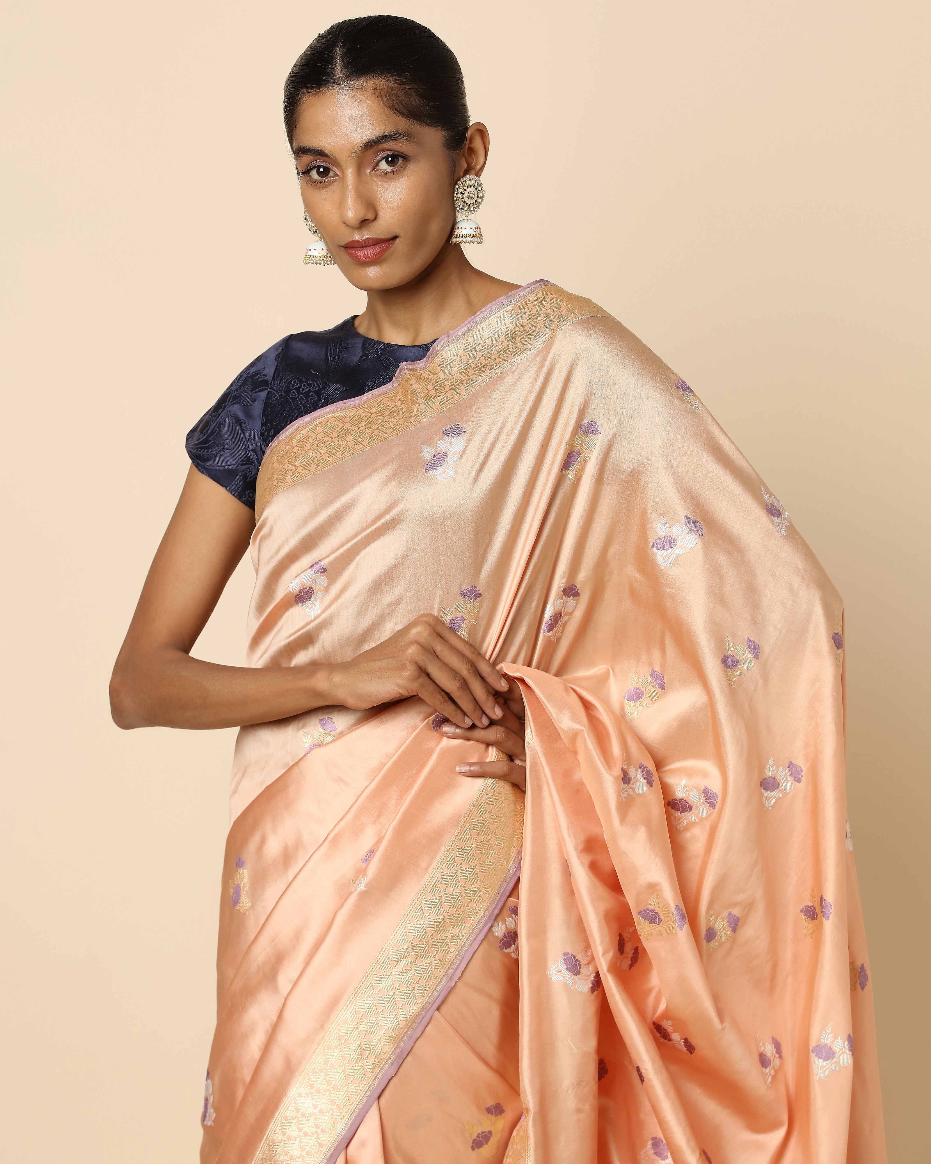 Kiyana Kadwa Silk Saree