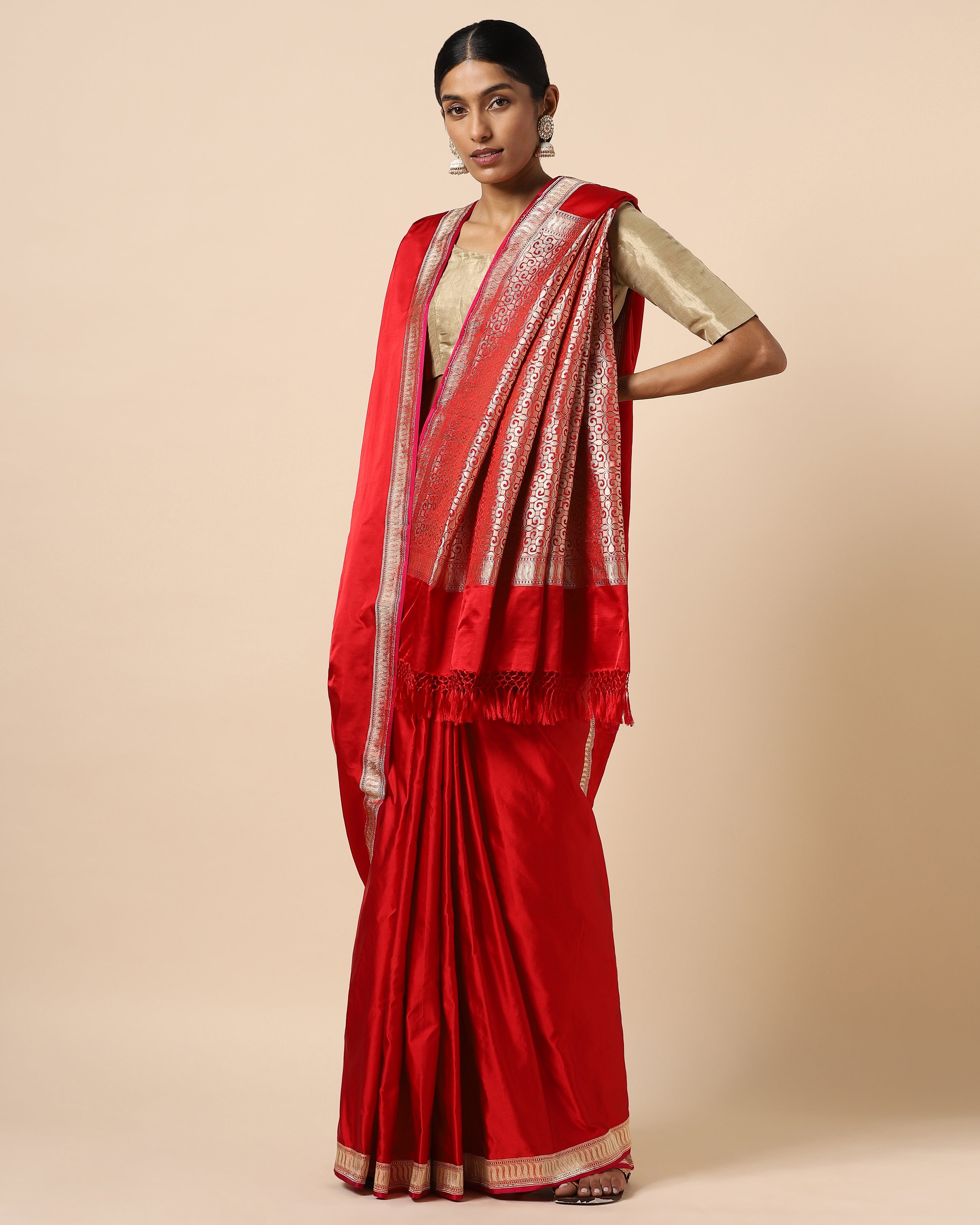 Aalfi Kadwa Silk Saree