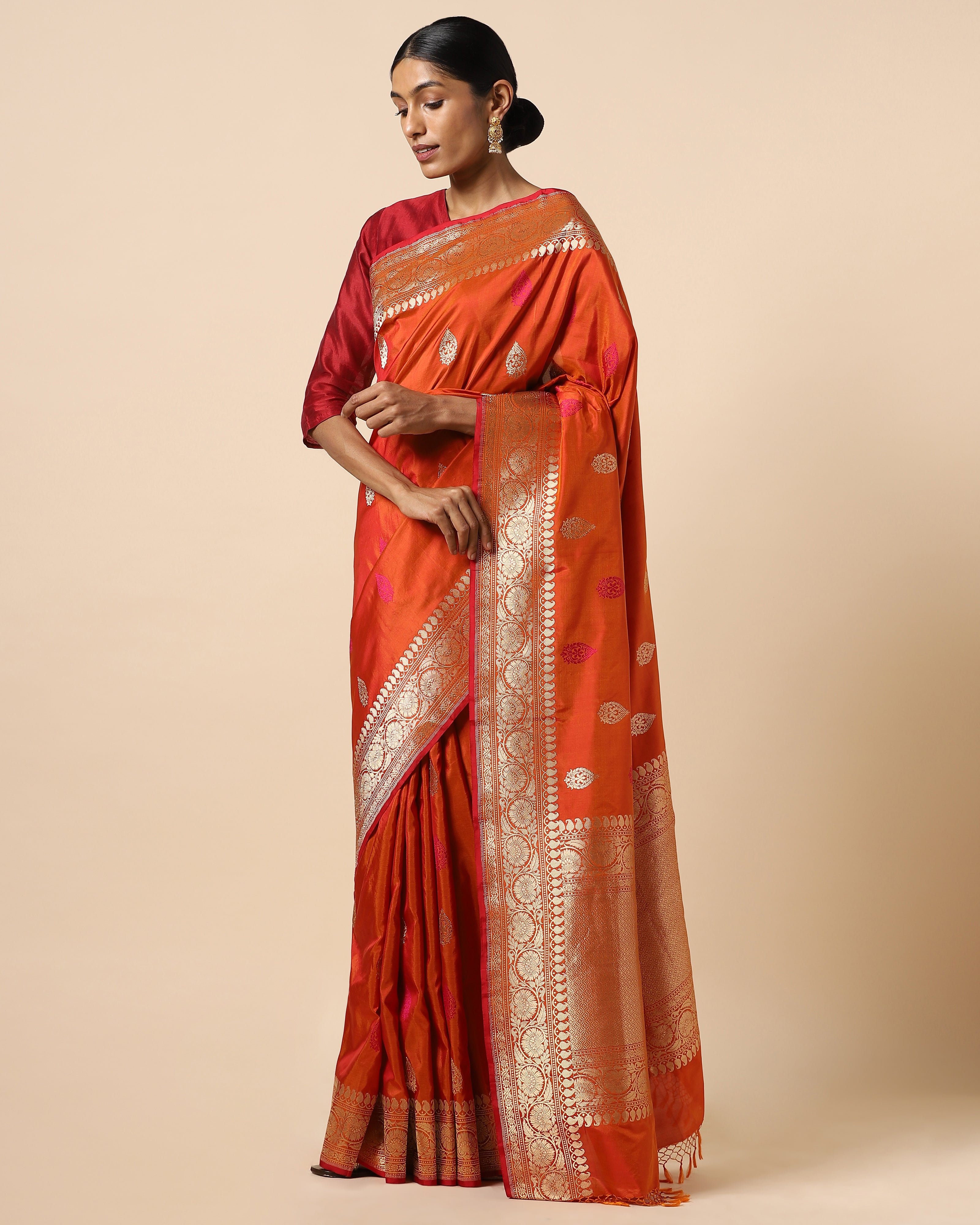 Swariti Kadwa Silk Saree