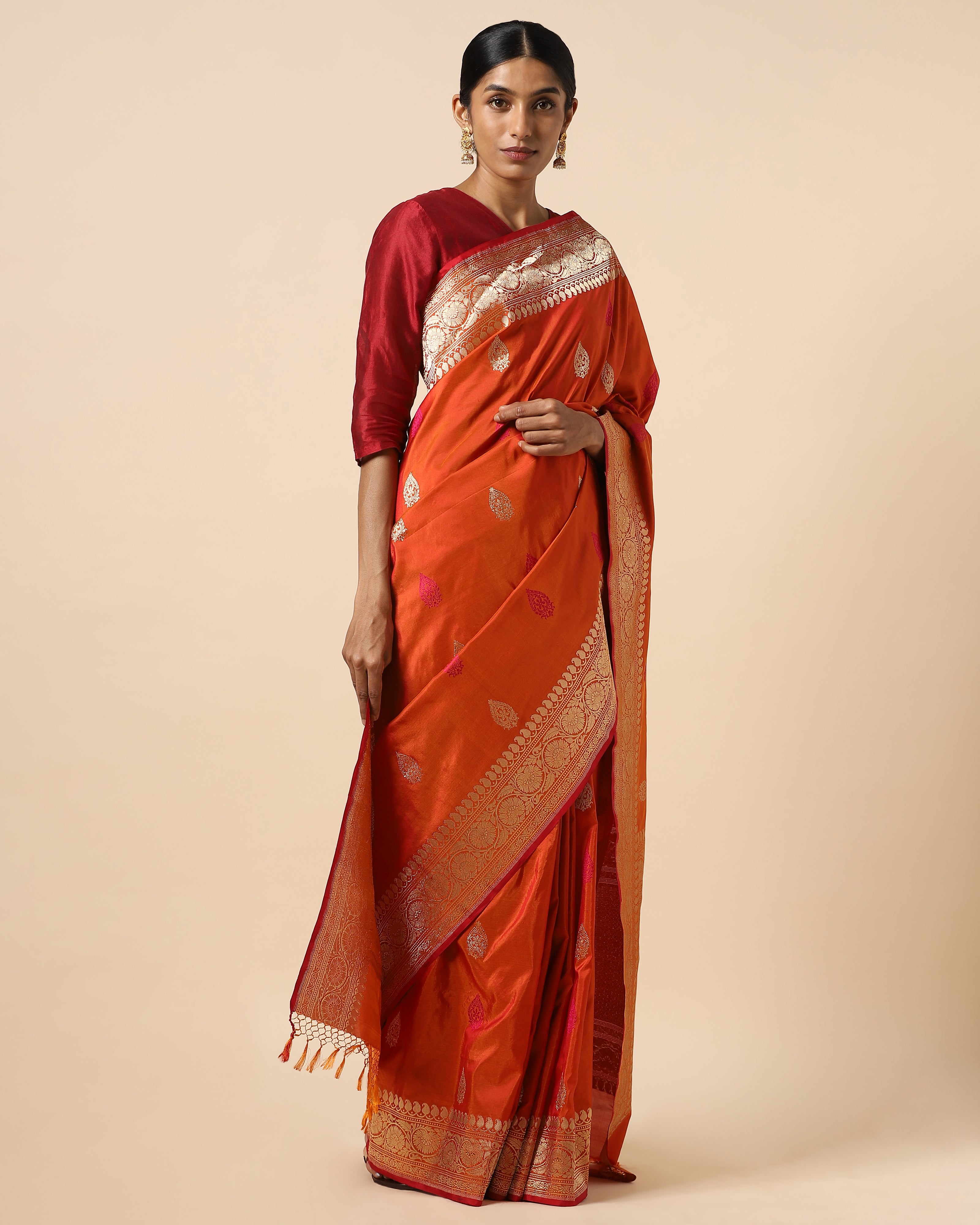 Swariti Kadwa Silk Saree