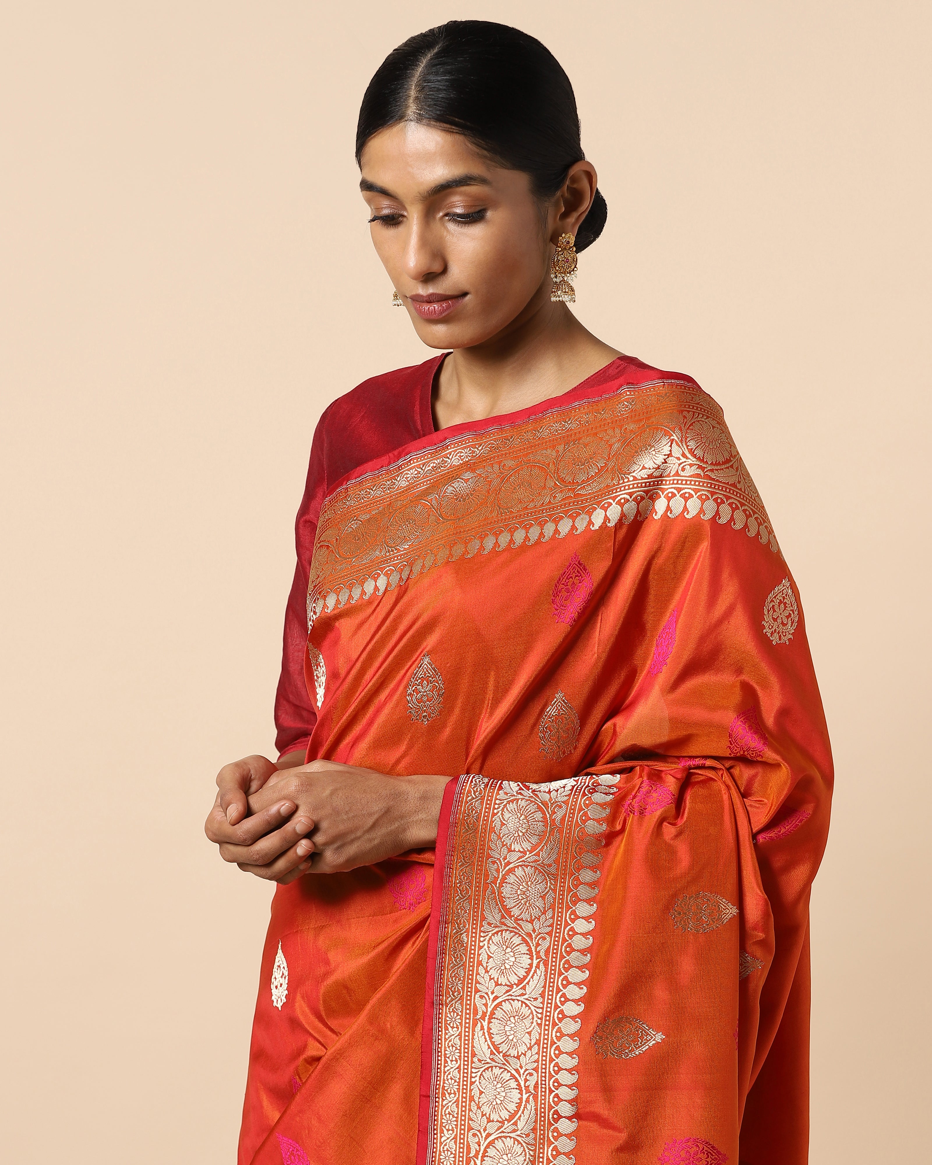 Swariti Kadwa Silk Saree