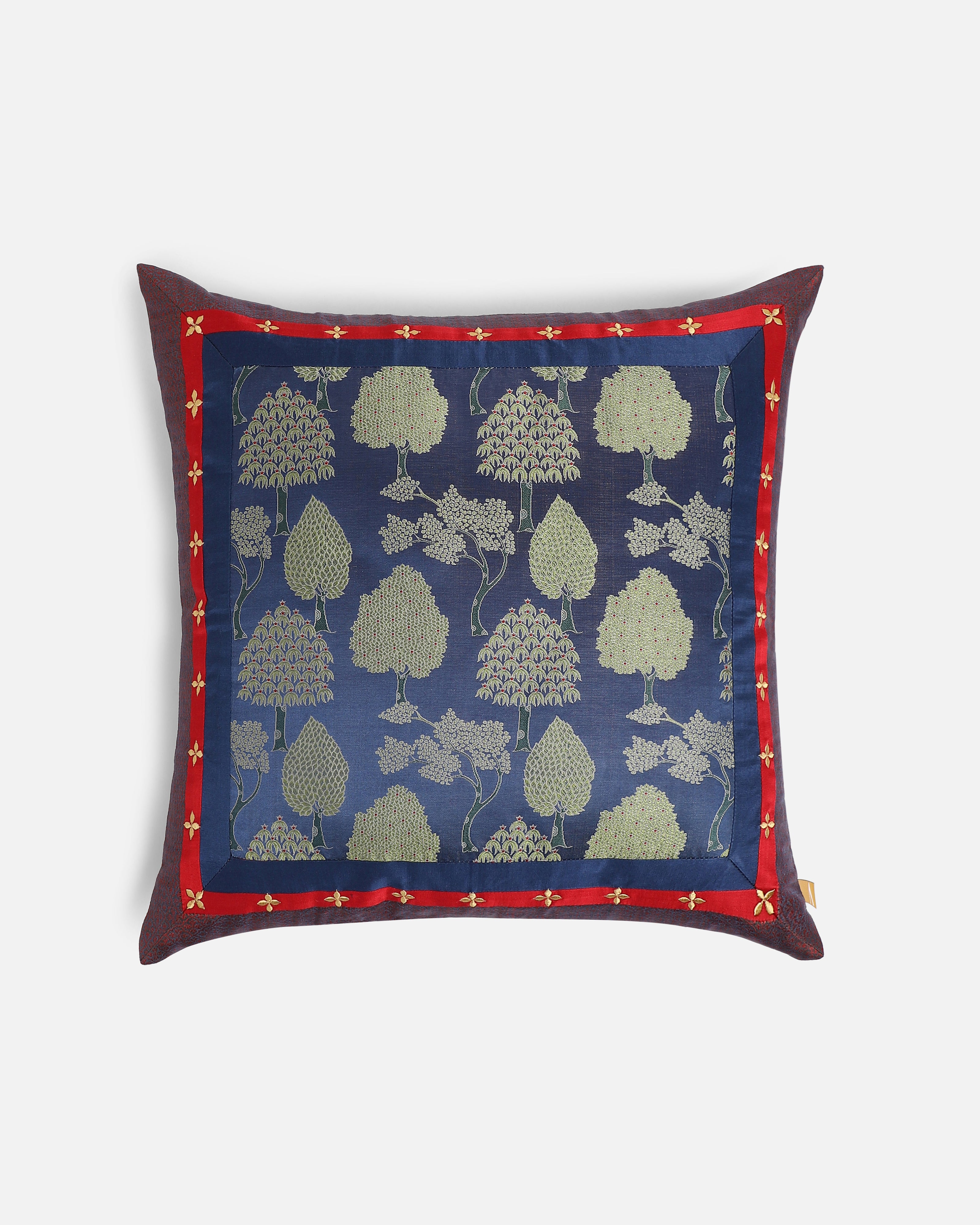 Lalbagh Tanchoi Silk Cushion Cover