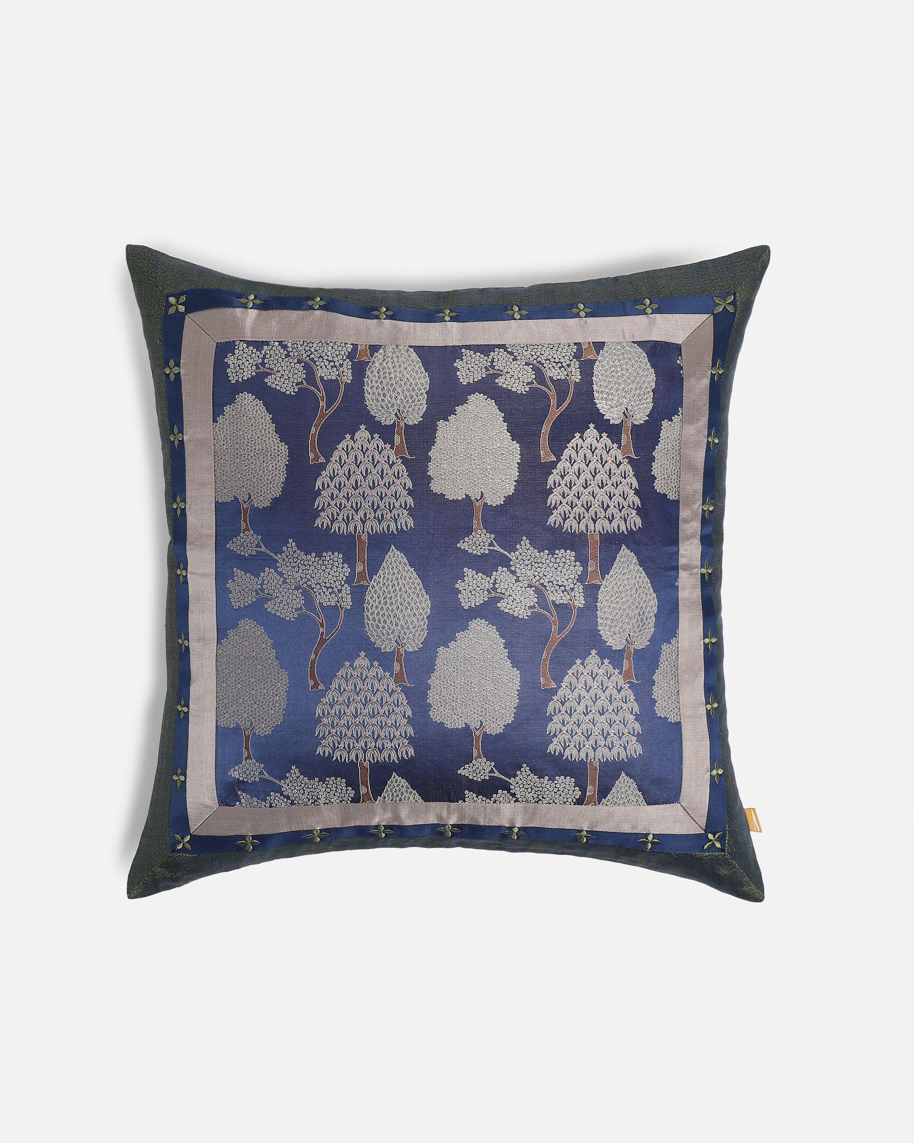 Lalbagh Tanchoi Silk Cushion Cover