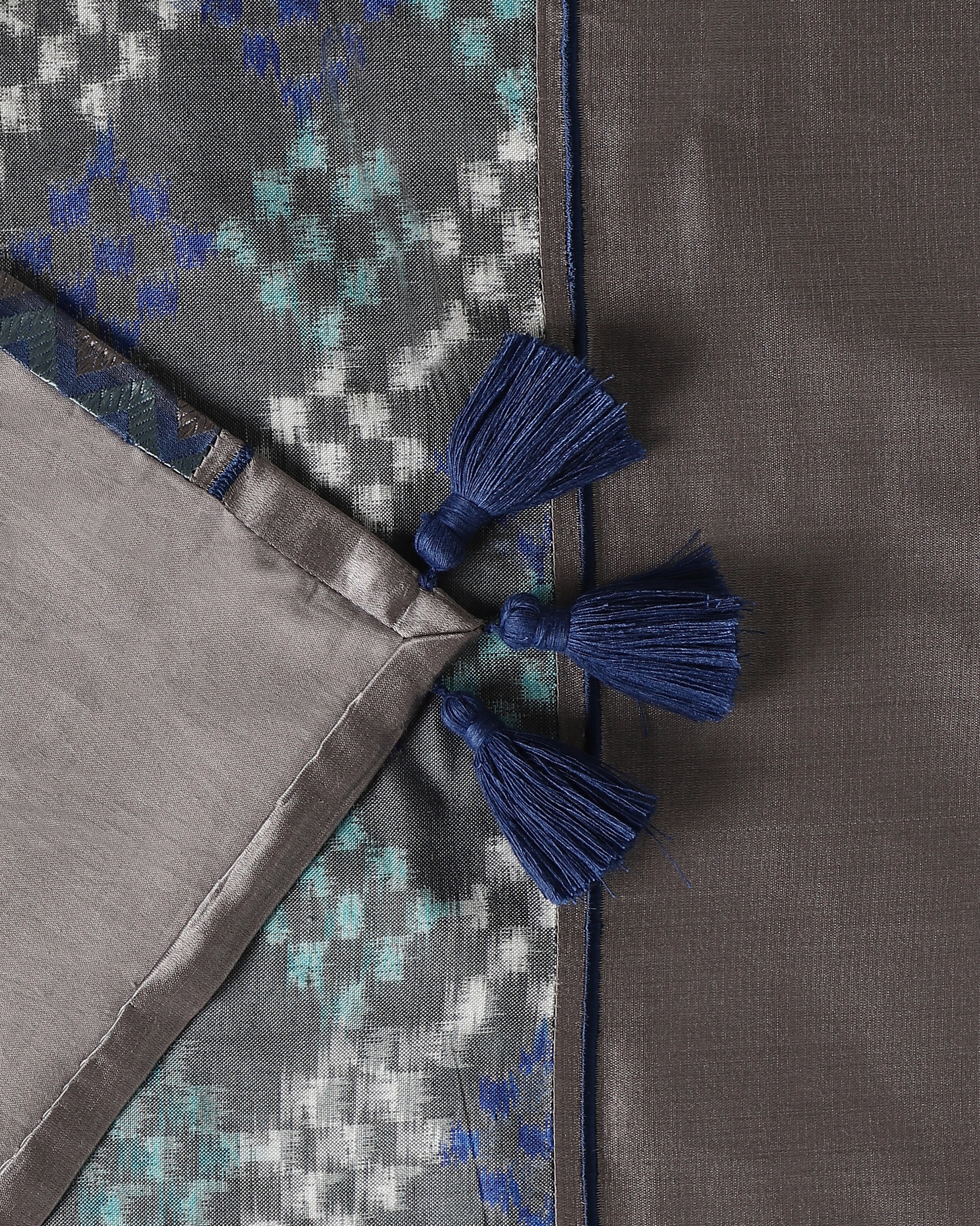 Strom Tal Double Ikat Silk Table Runner