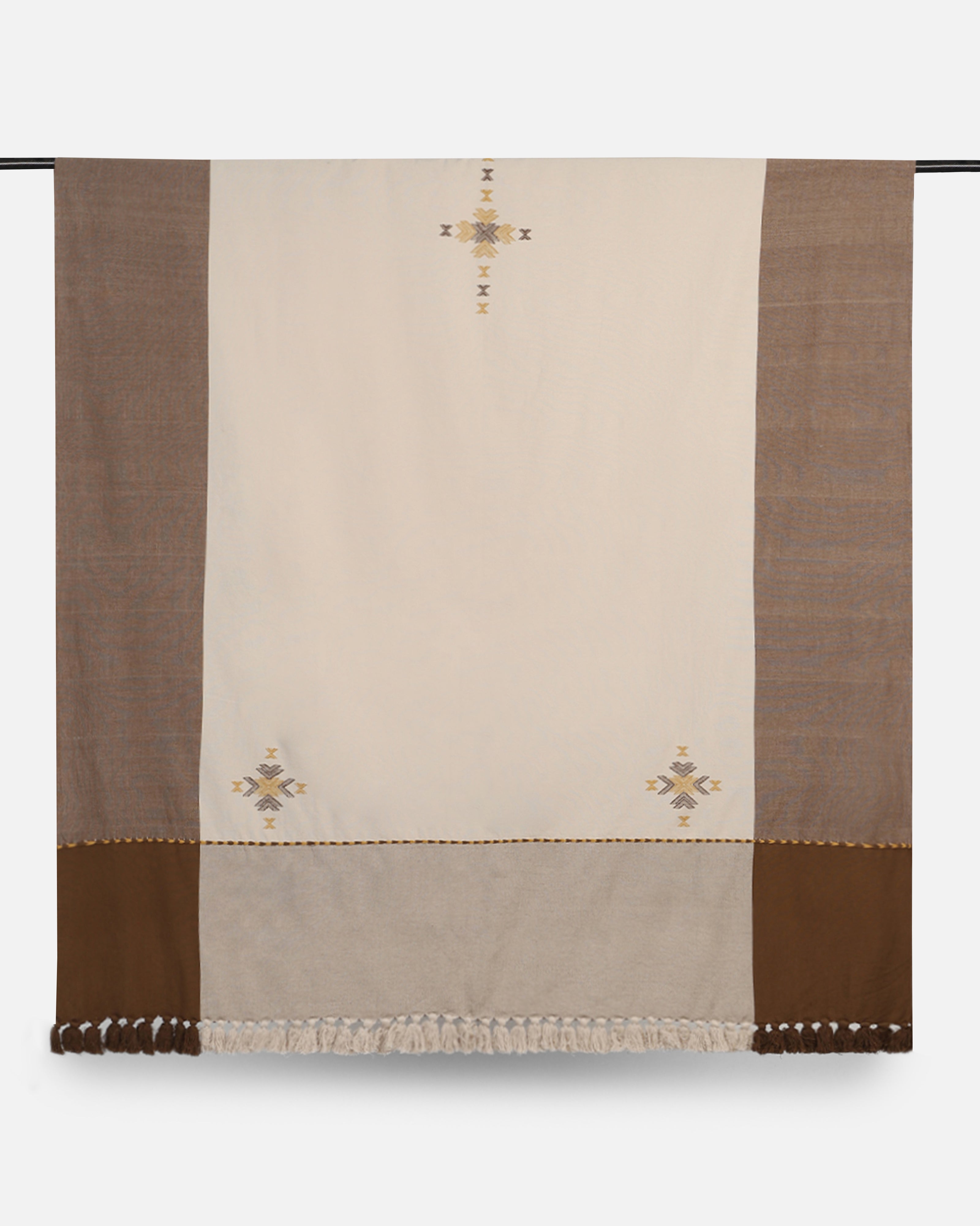 Ivona Extra Weft Cotton Table Cover