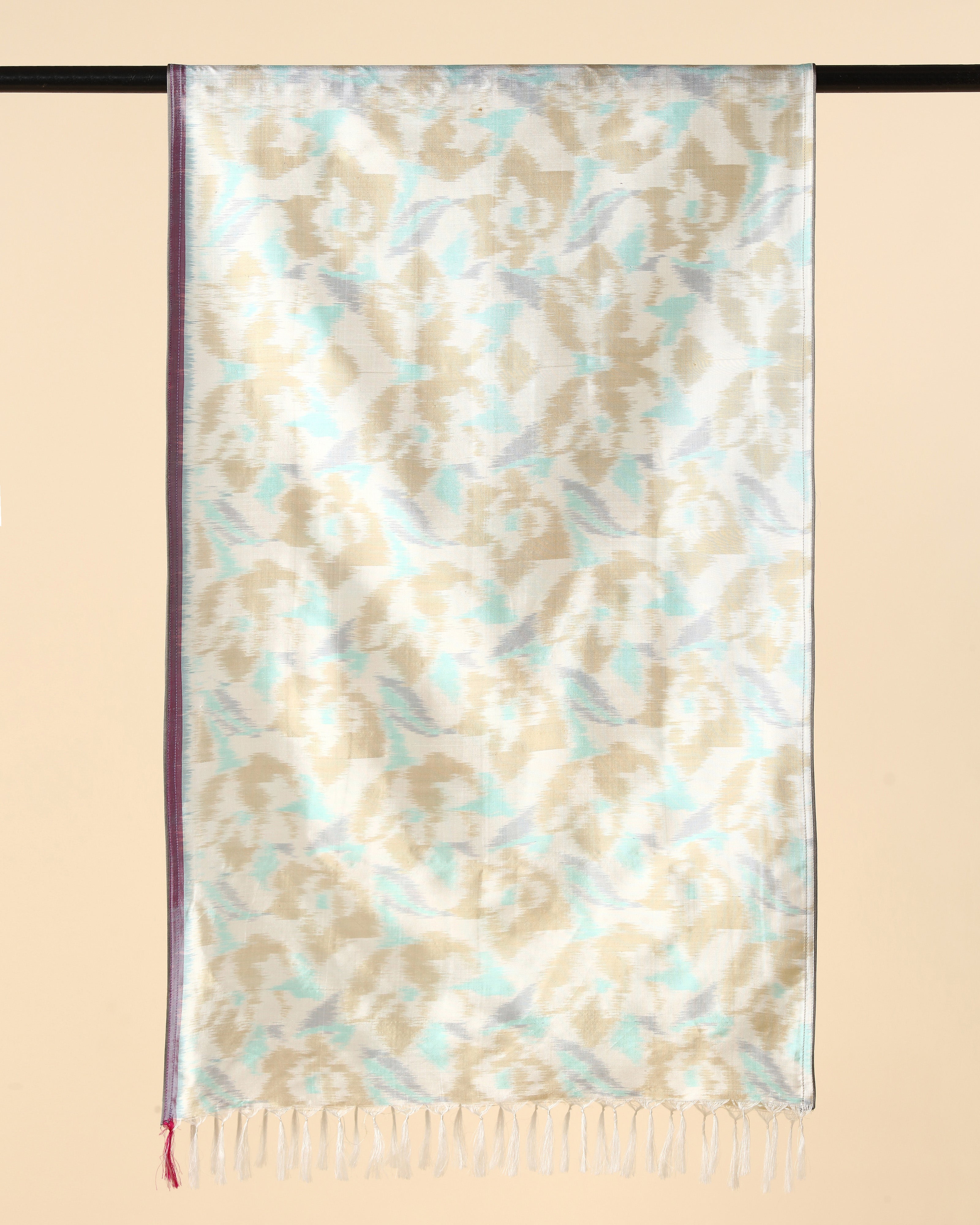 Sharad Pochampally Weft Ikat Silk Stole