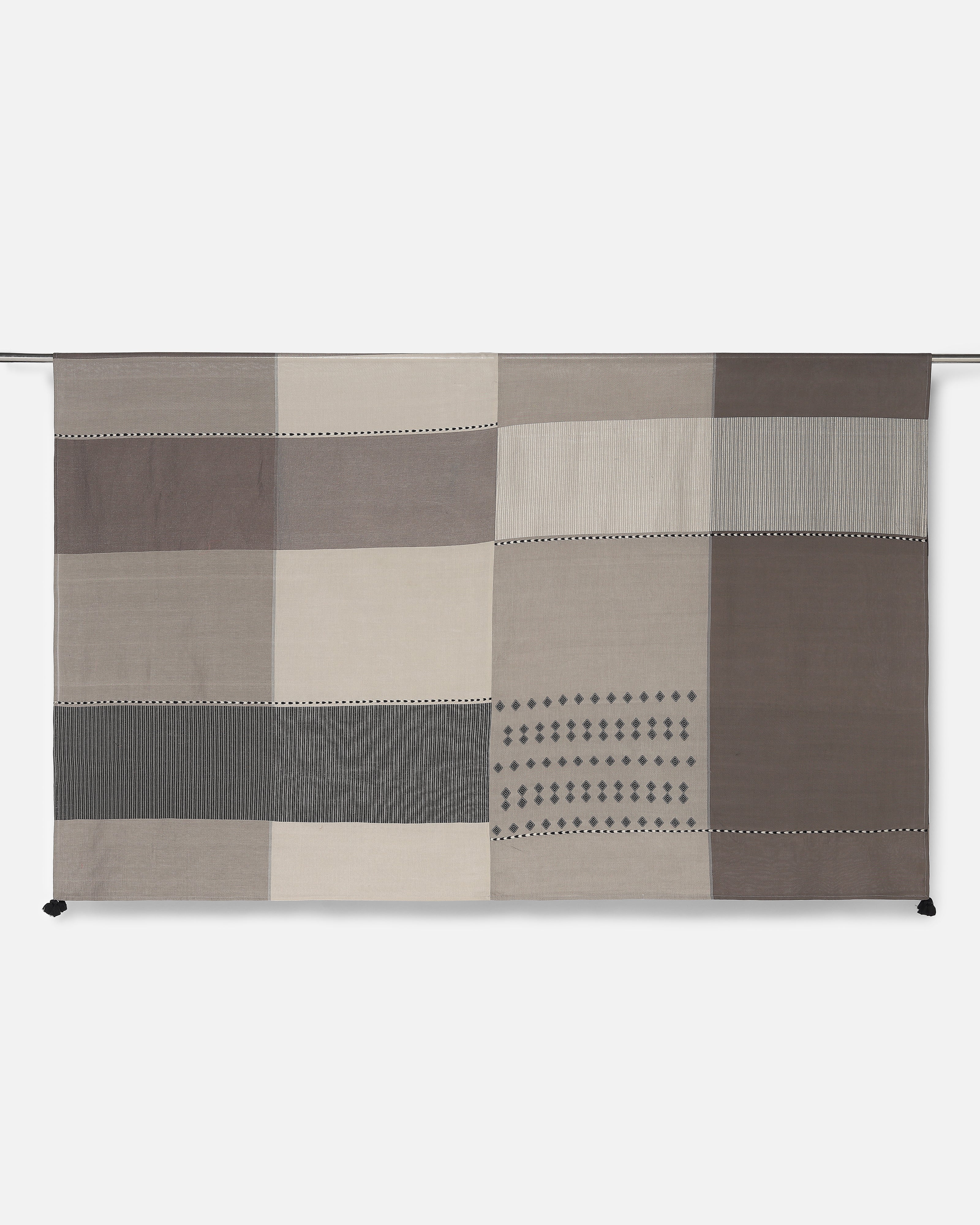 Align Bhujodi Extra Weft Cotton Double Bed Cover