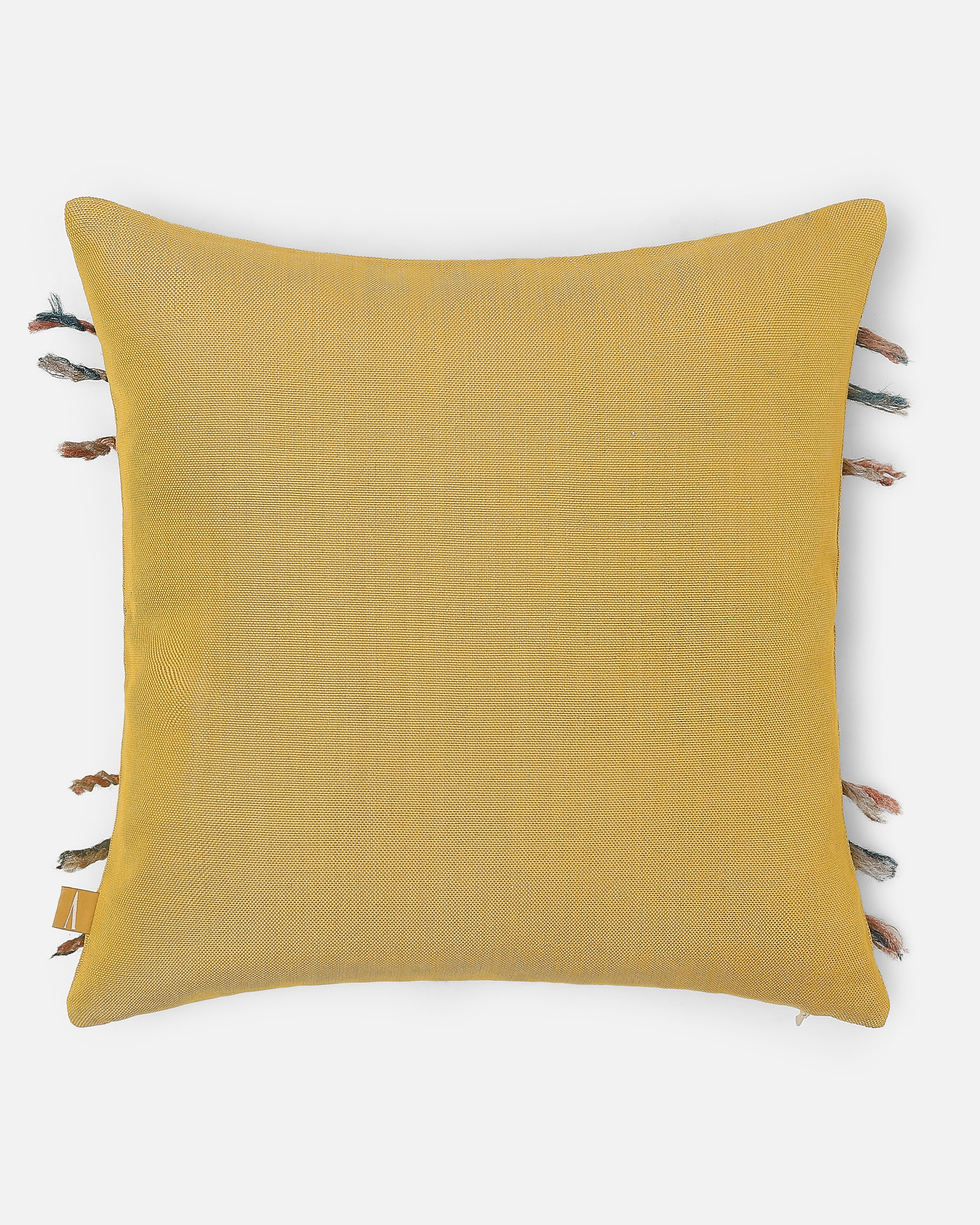 Tara Bhujodi Extra Weft Cotton Cushion Cover