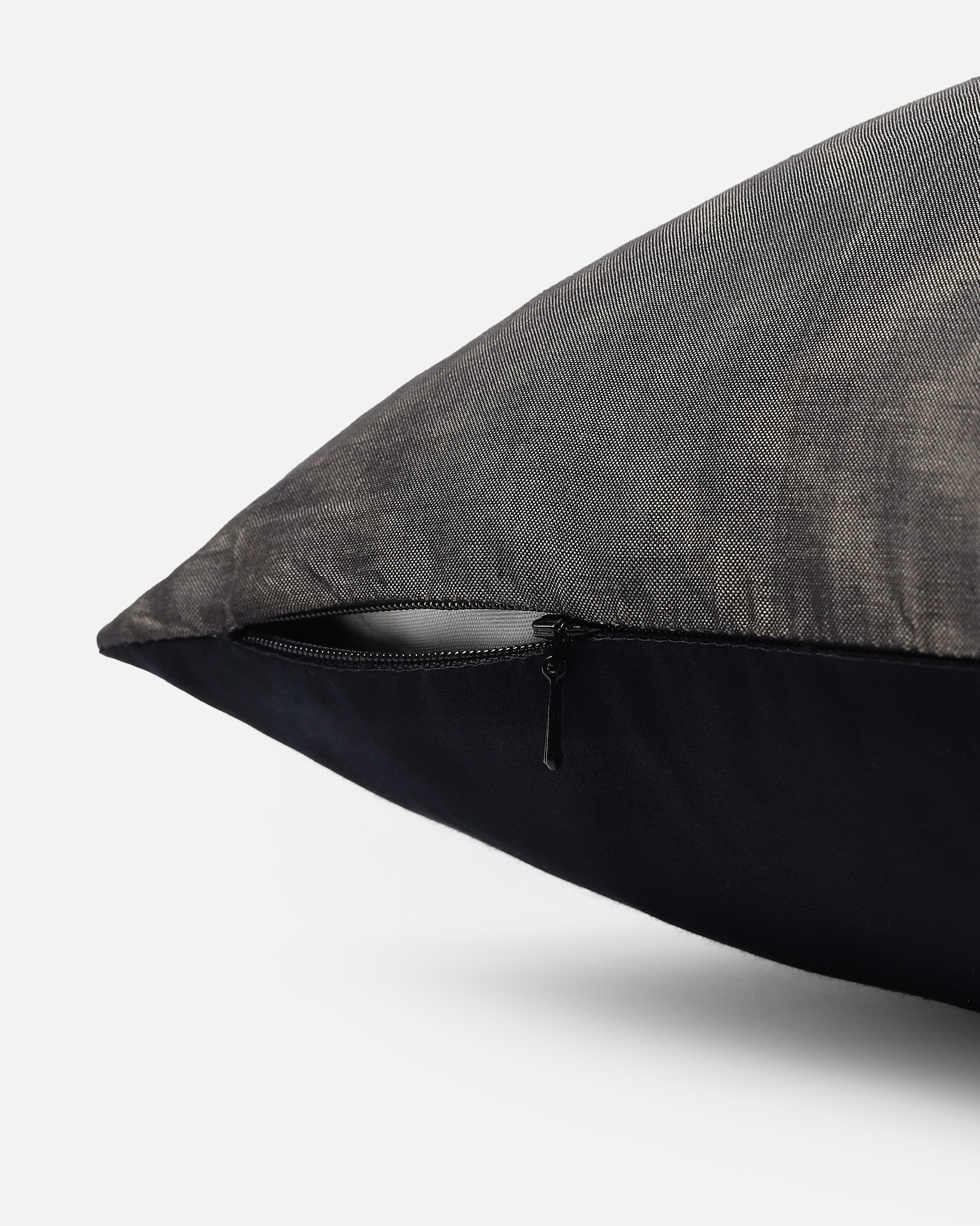 Hills Pochampally Weft Ikat Cotton Silk Cushion Cover