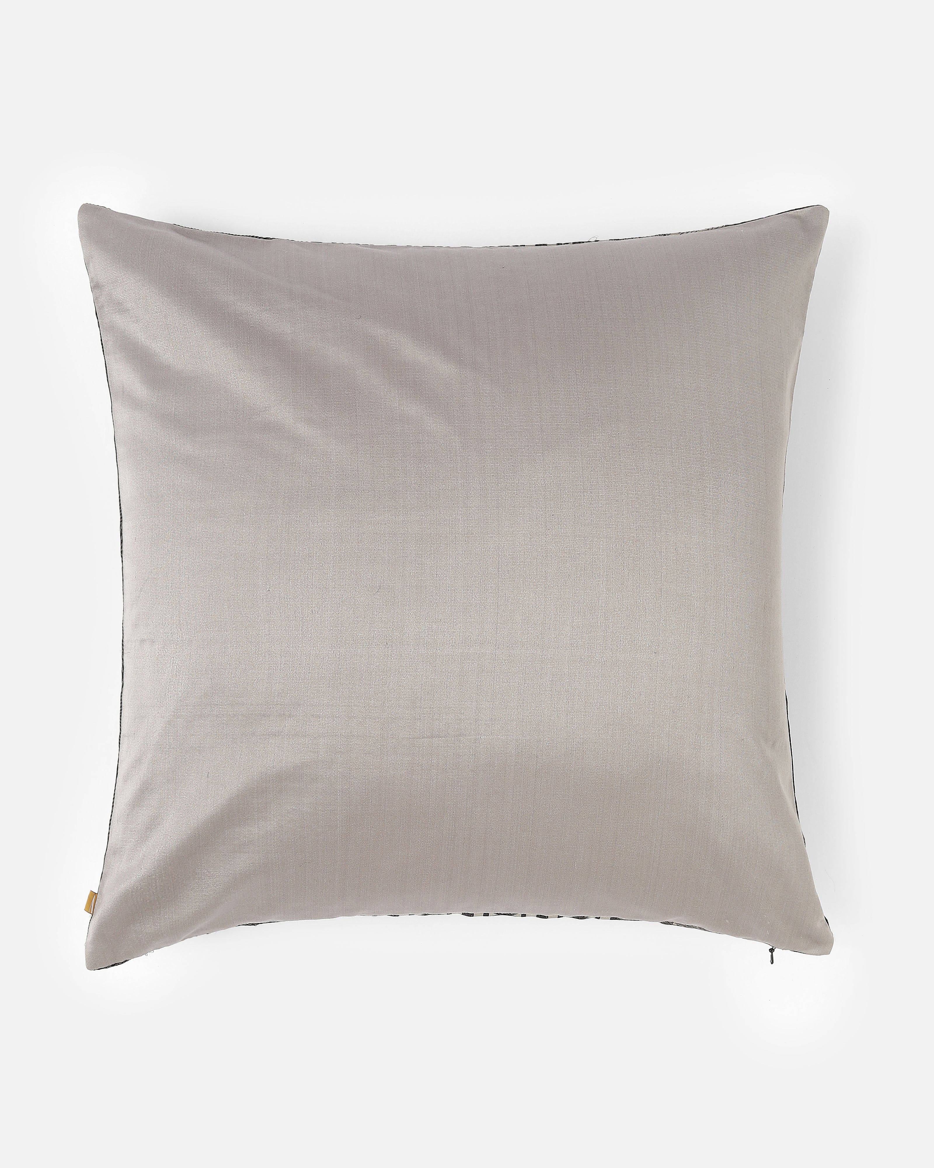 Baryte Banarasi Tanchoi Silk Cushion Cover