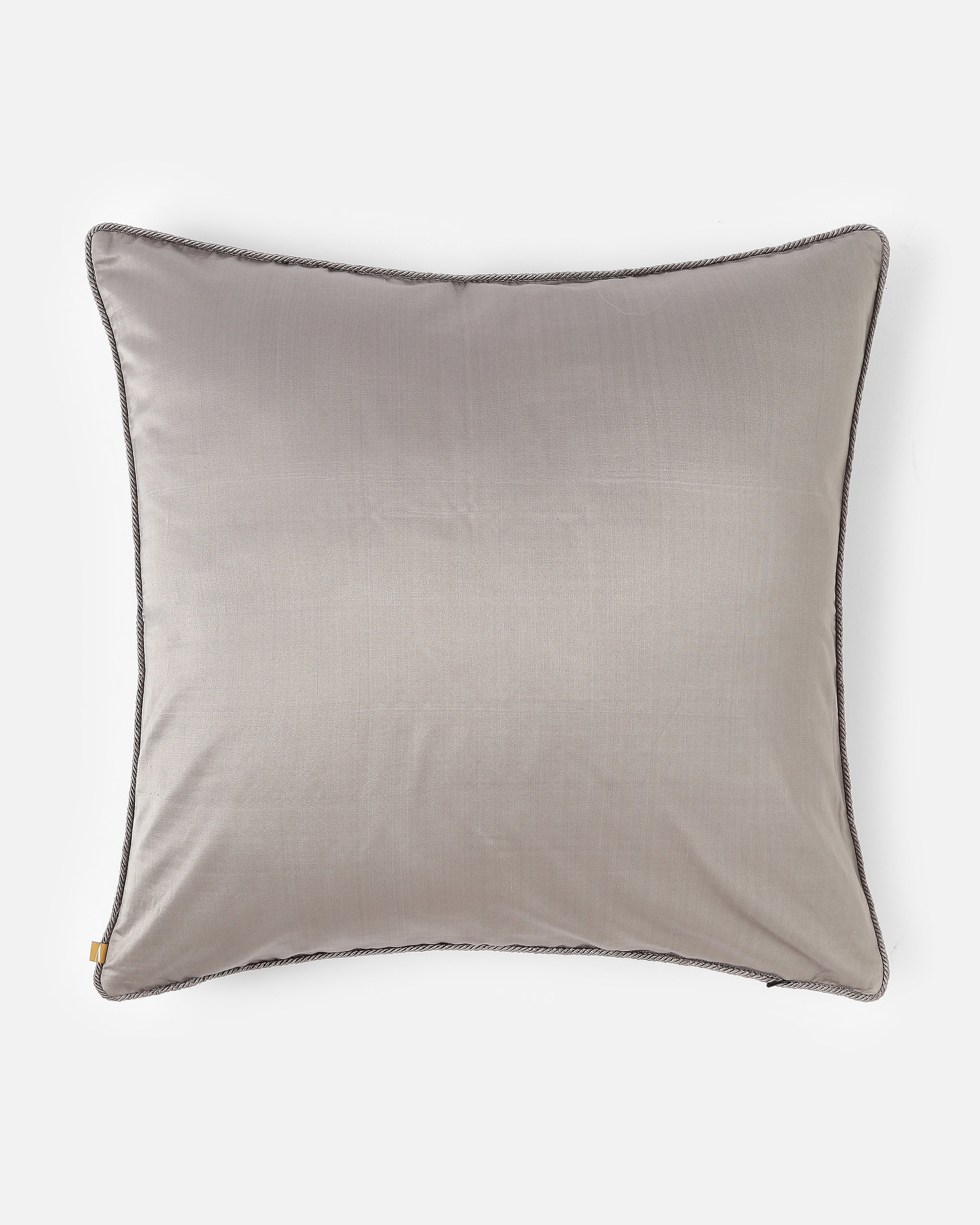 Diorite Banarasi Satin Brocade Silk Viscose Cushion Cover