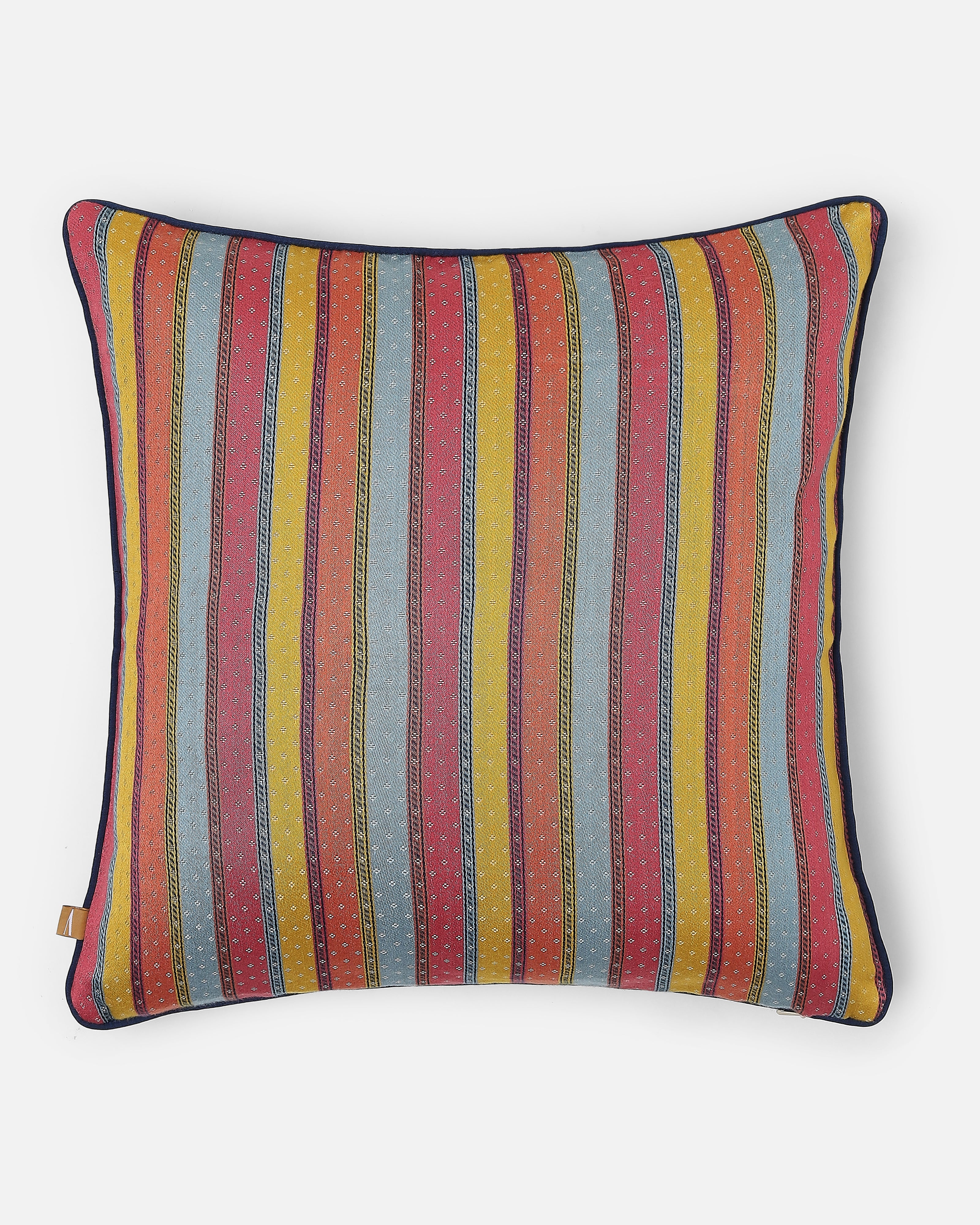 Sangama Bhujodi Mashru Viscose Cotton Cushion Cover